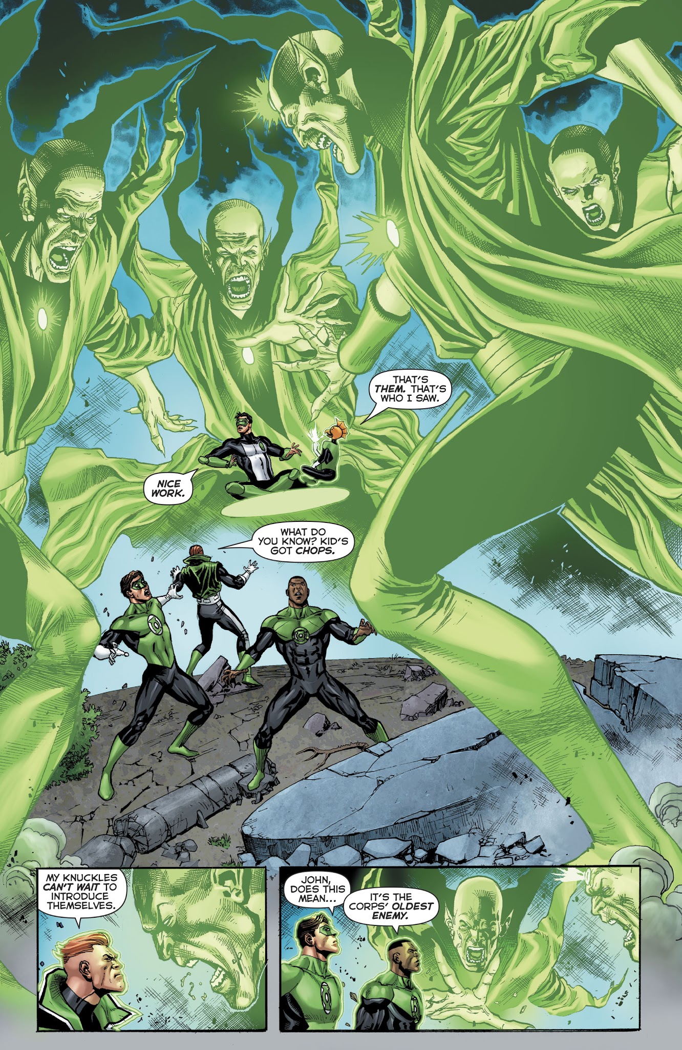 Read online Hal Jordan And The Green Lantern Corps comic -  Issue #34 - 6