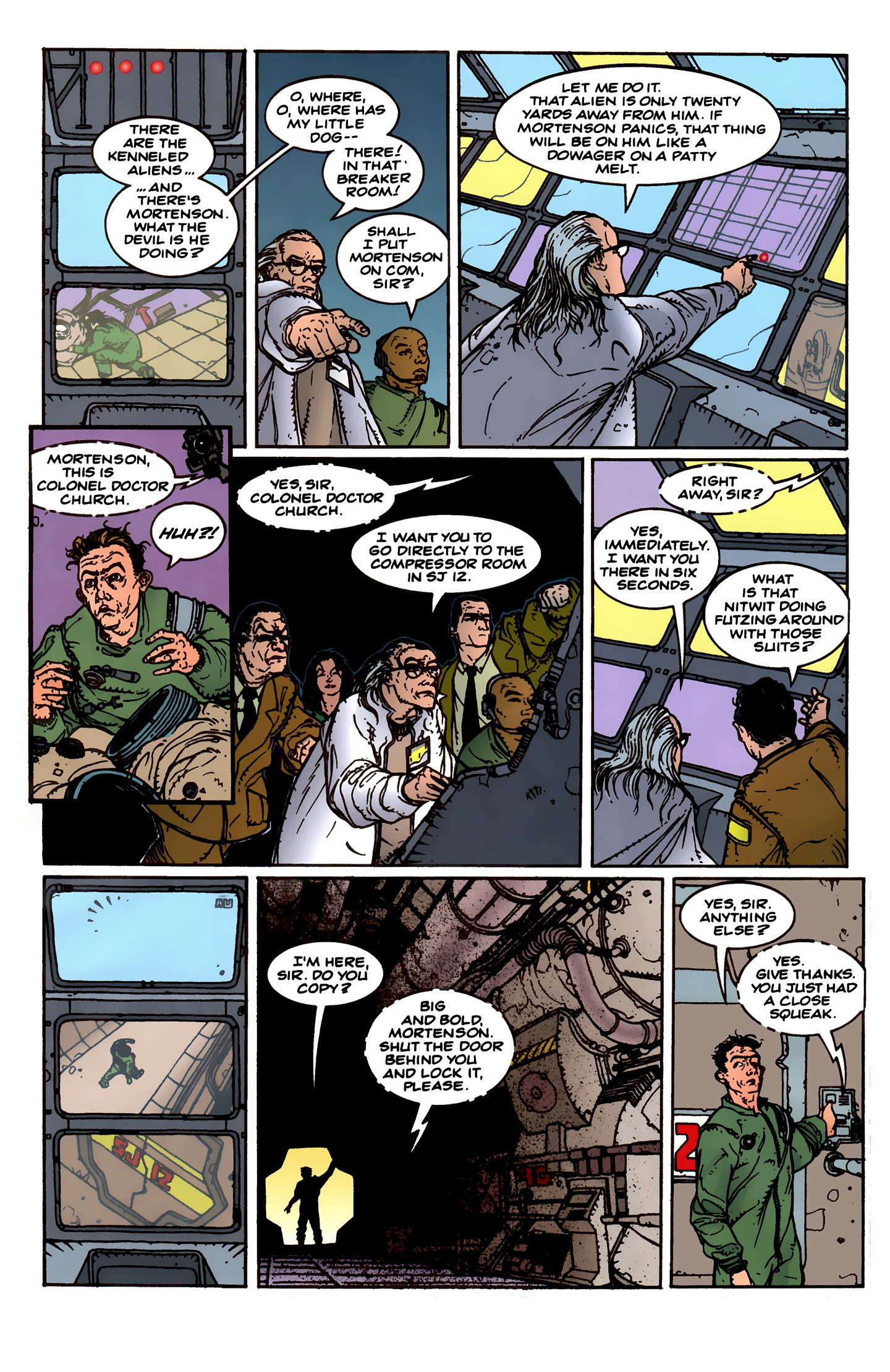Read online Aliens: Labyrinth comic -  Issue #1 - 23