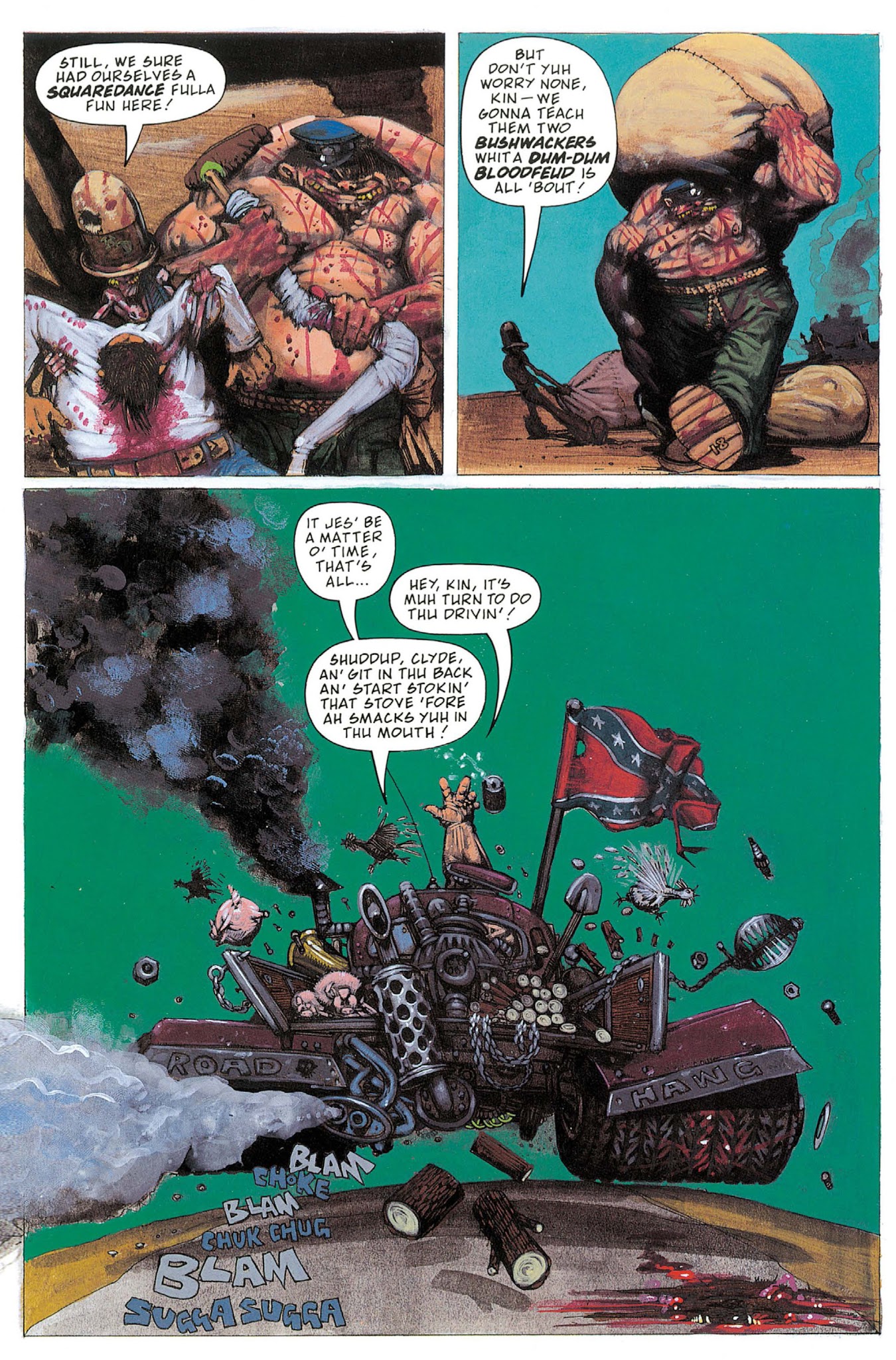 Read online White Trash comic -  Issue # TPB - 69