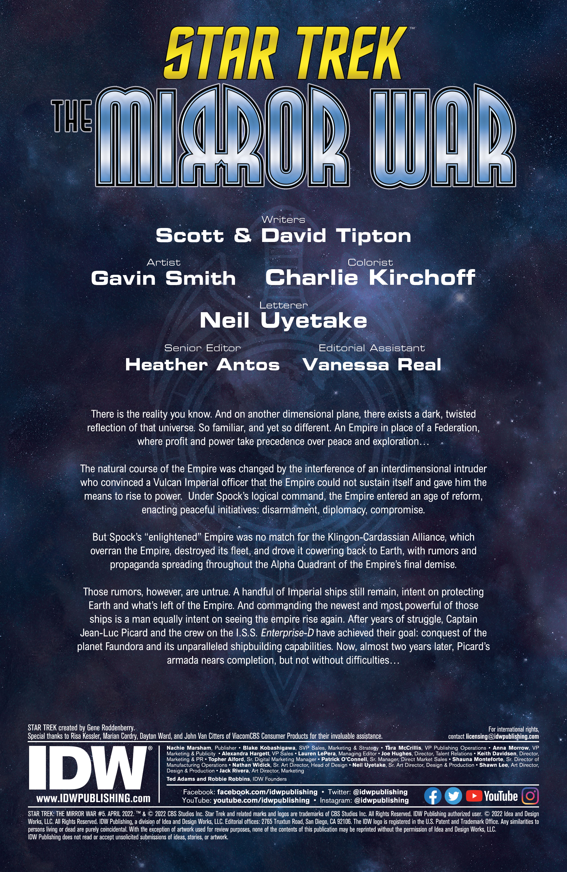 Read online Star Trek: The Mirror War comic -  Issue #5 - 2