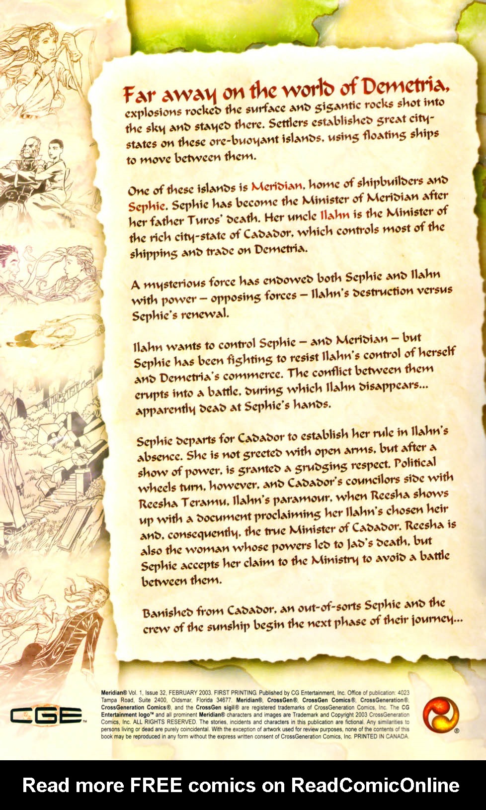 Read online Meridian comic -  Issue #32 - 4