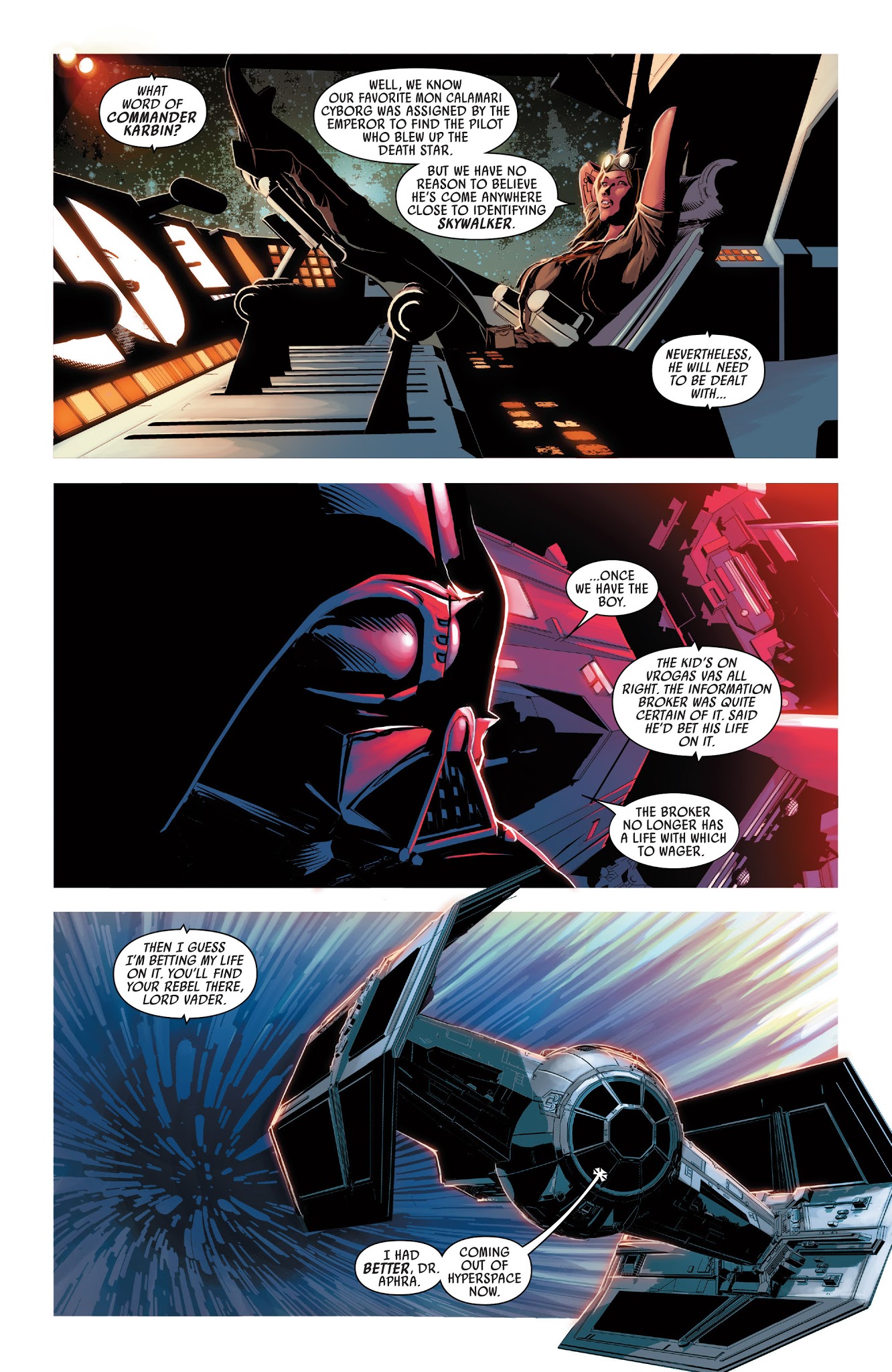 Read online Star Wars: Vader Down comic -  Issue # TPB - 7