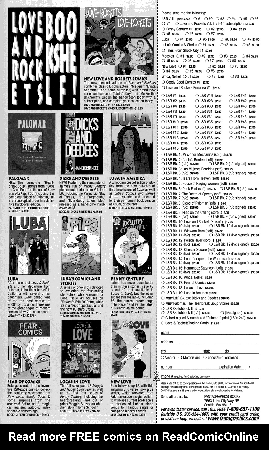 Read online Love and Rockets (2001) comic -  Issue #8 - 33