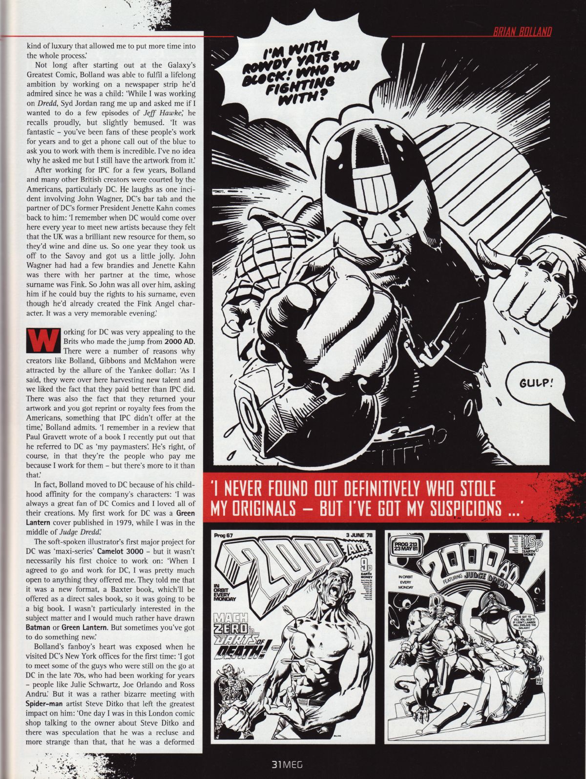 Read online Judge Dredd Megazine (Vol. 5) comic -  Issue #240 - 31
