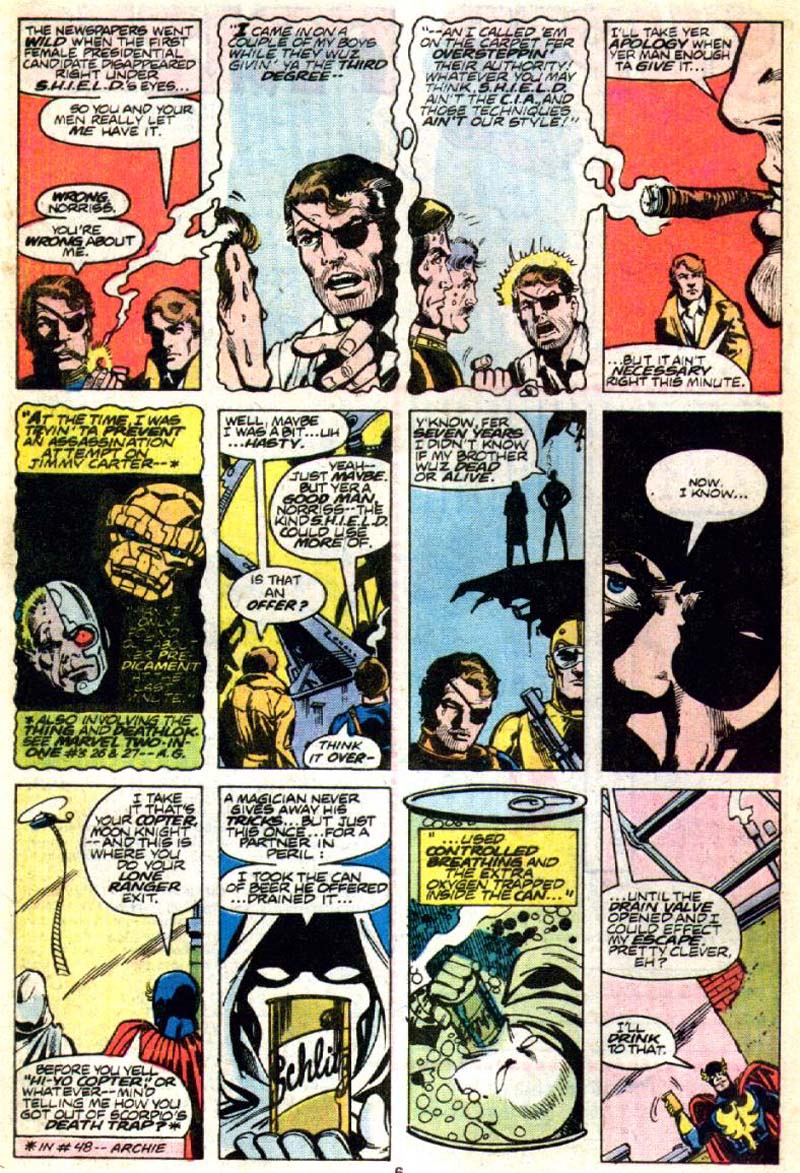 The Defenders (1972) Issue #51 #52 - English 6