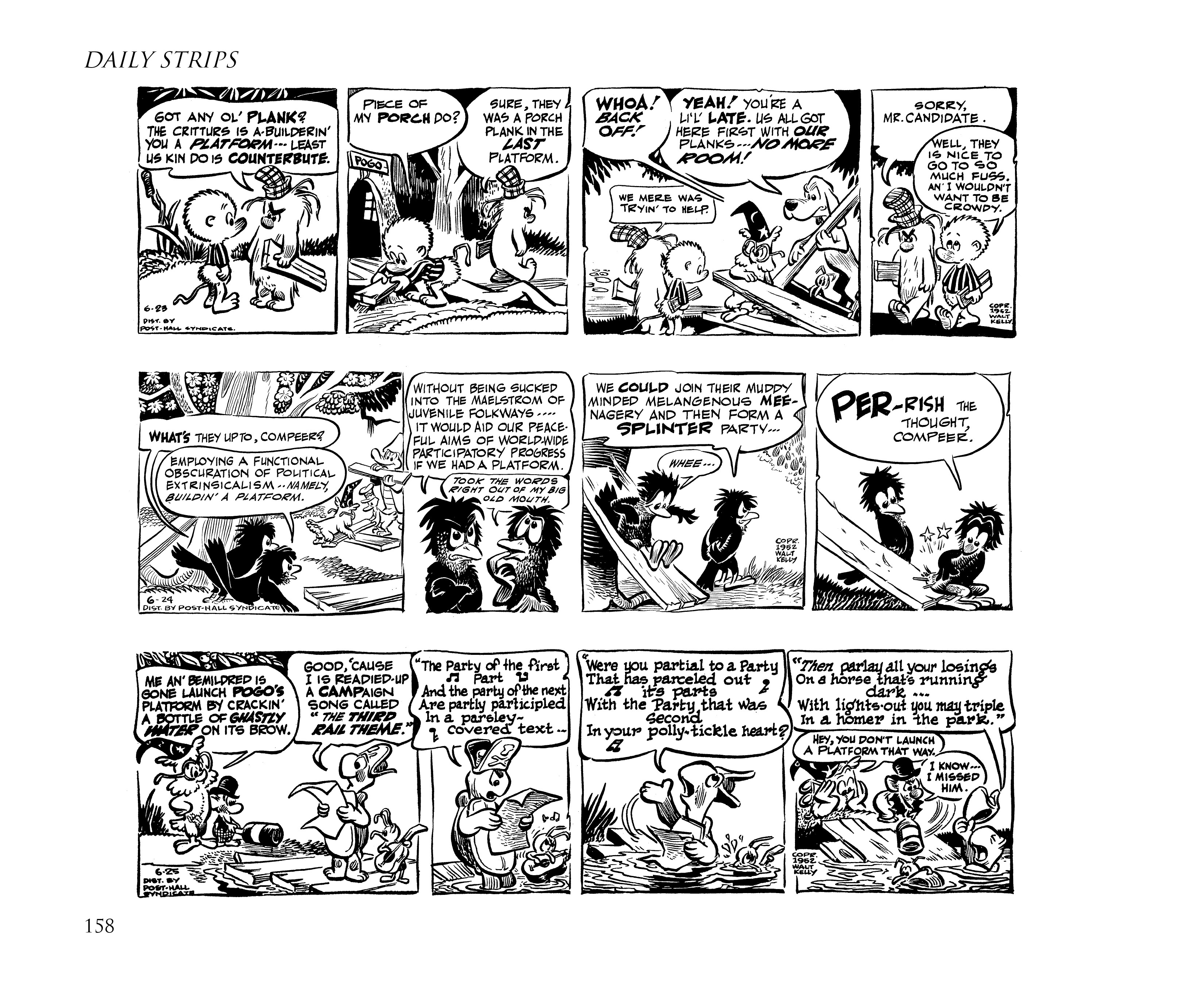 Read online Pogo by Walt Kelly: The Complete Syndicated Comic Strips comic -  Issue # TPB 2 (Part 2) - 76