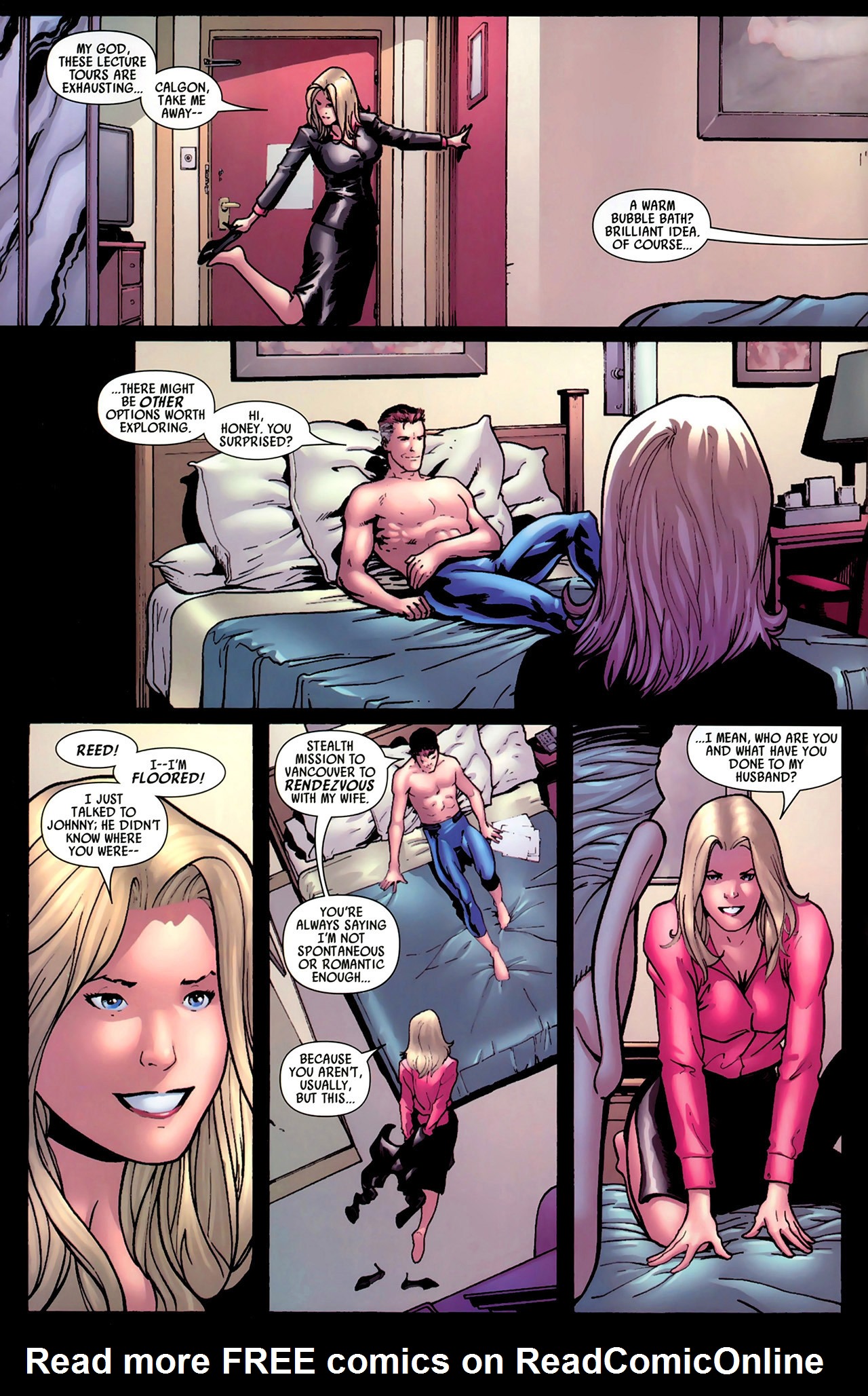 Read online Secret Invasion: Fantastic Four comic -  Issue #1 - 3