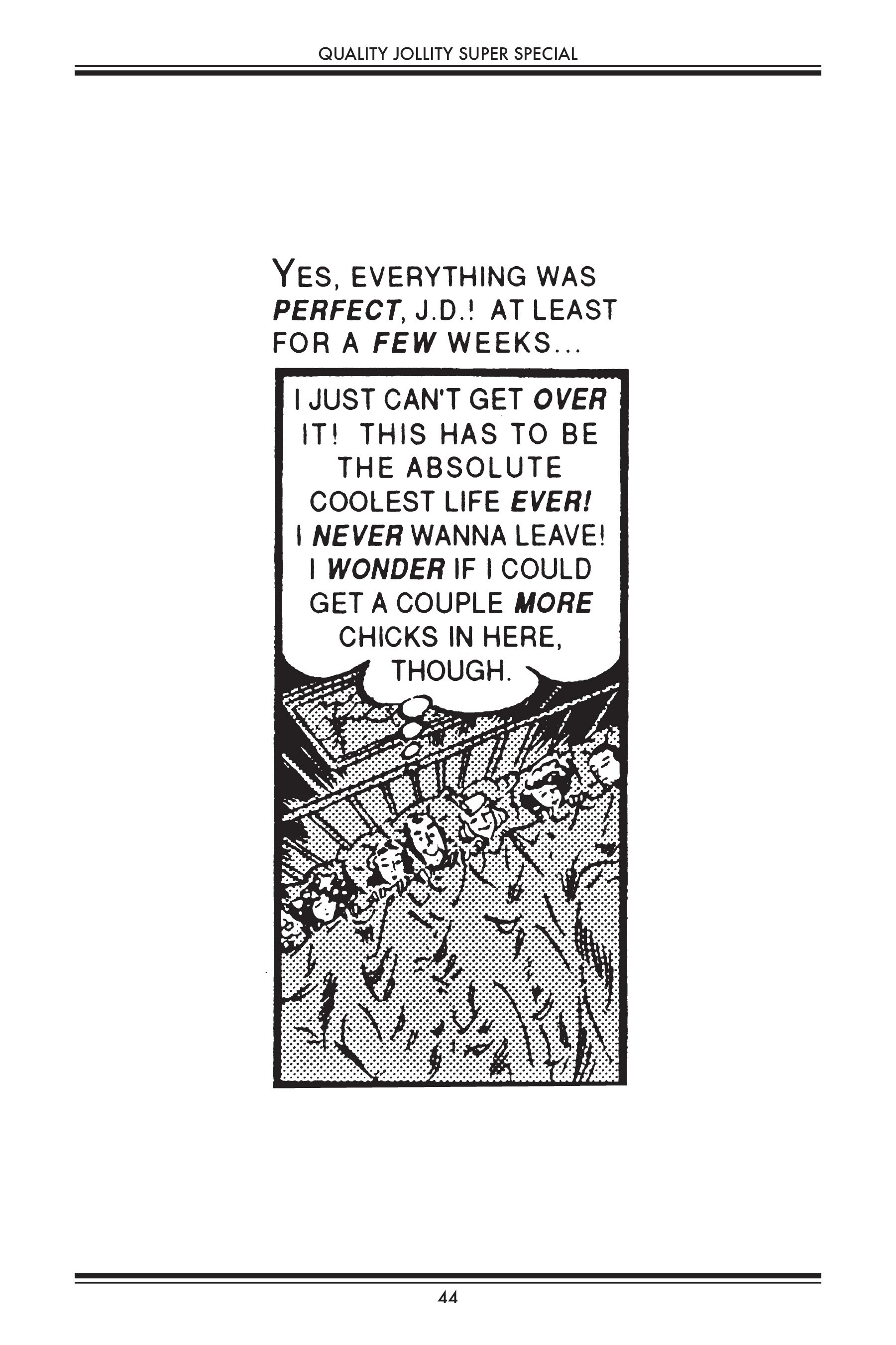 Read online You Should Have Killed Me When You Had The Chance!: Quality Jollity Super Special comic -  Issue # TPB - 44
