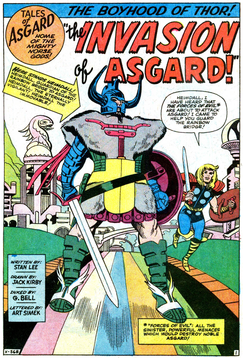 Read online Tales of Asgard (1968) comic -  Issue # Full - 27