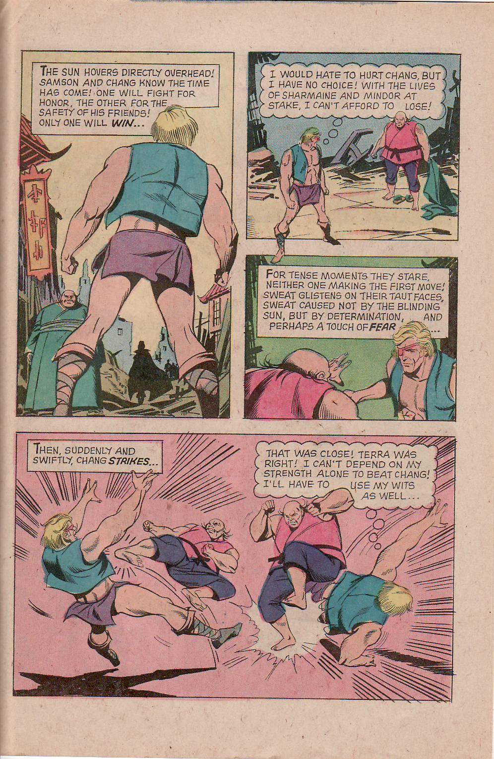 Read online Mighty Samson (1964) comic -  Issue #24 - 27