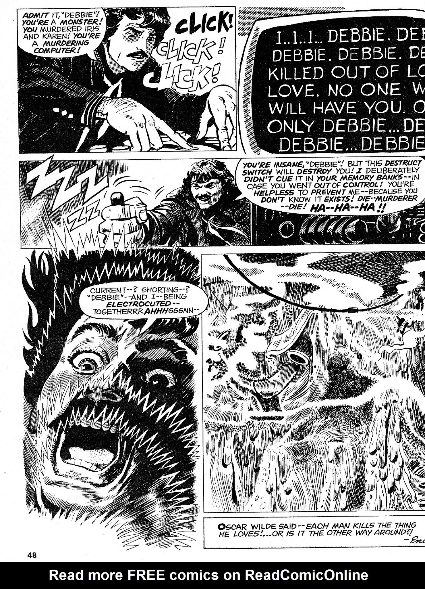 Read online Nightmare (1970) comic -  Issue #6 - 42