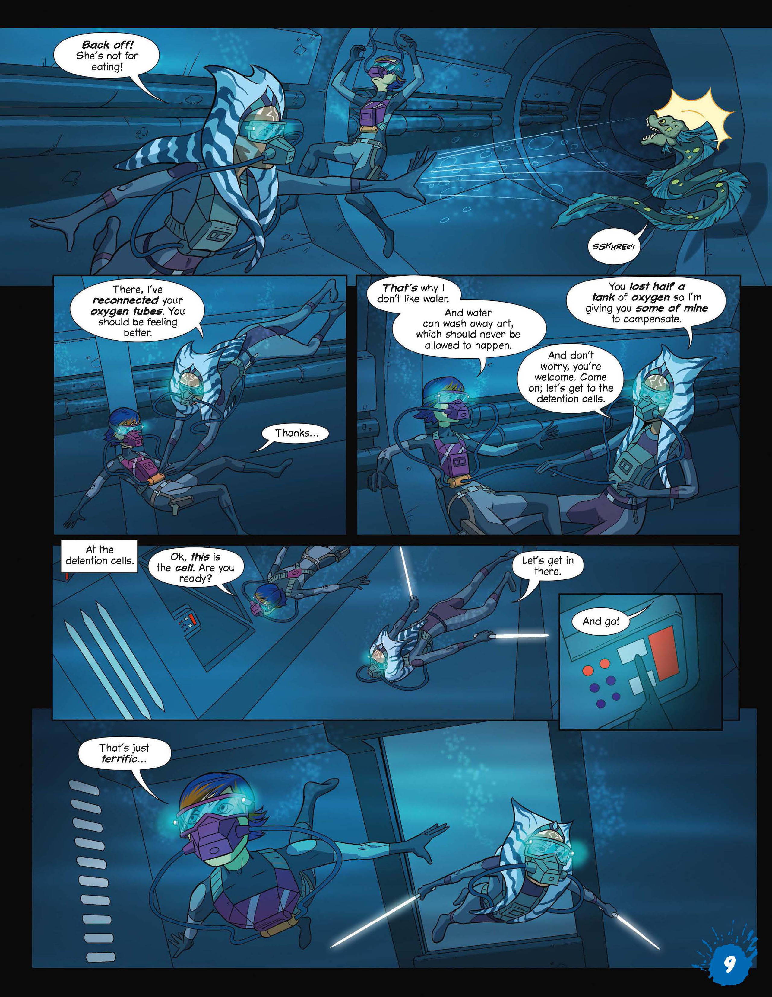 Read online Star Wars Rebels Magazine comic -  Issue #7 - 9