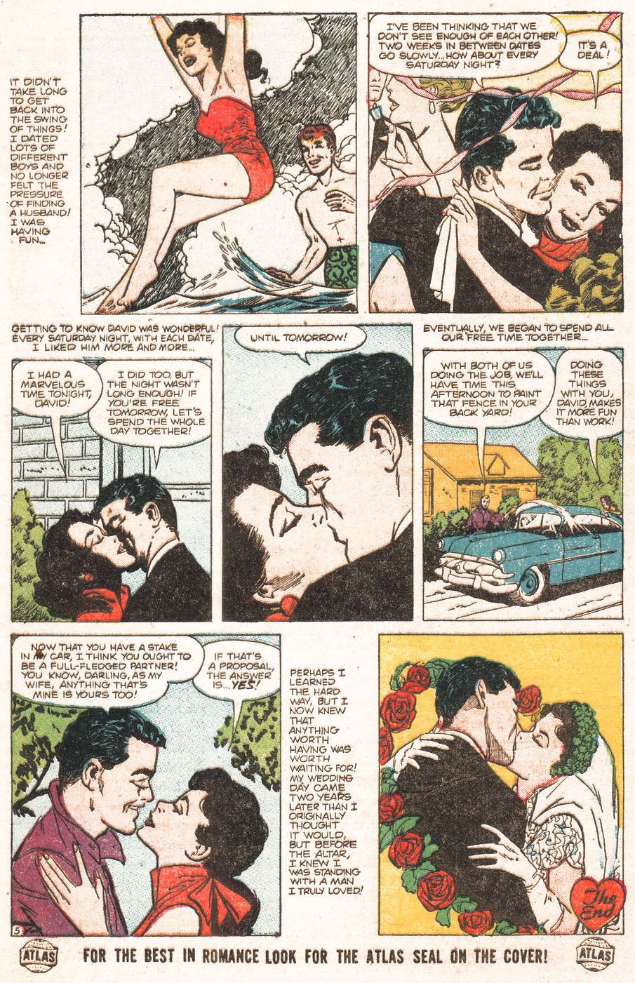 Read online Love Romances comic -  Issue #51 - 7
