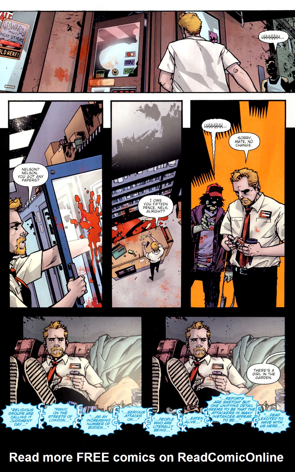 Read online Shaun of the Dead (2005) comic -  Issue #1 - 21