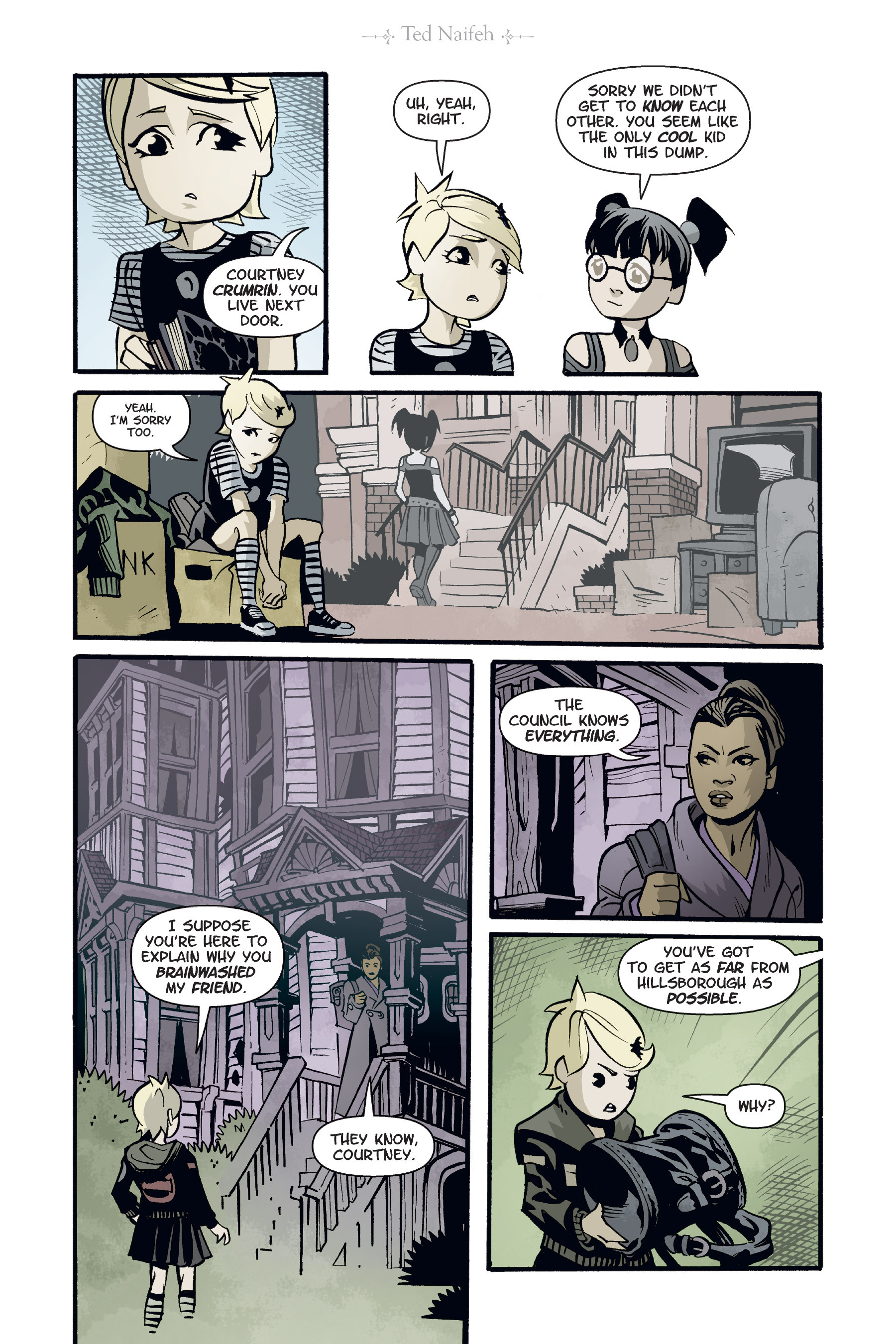 Read online Courtney Crumrin comic -  Issue # _TPB 5 - 99