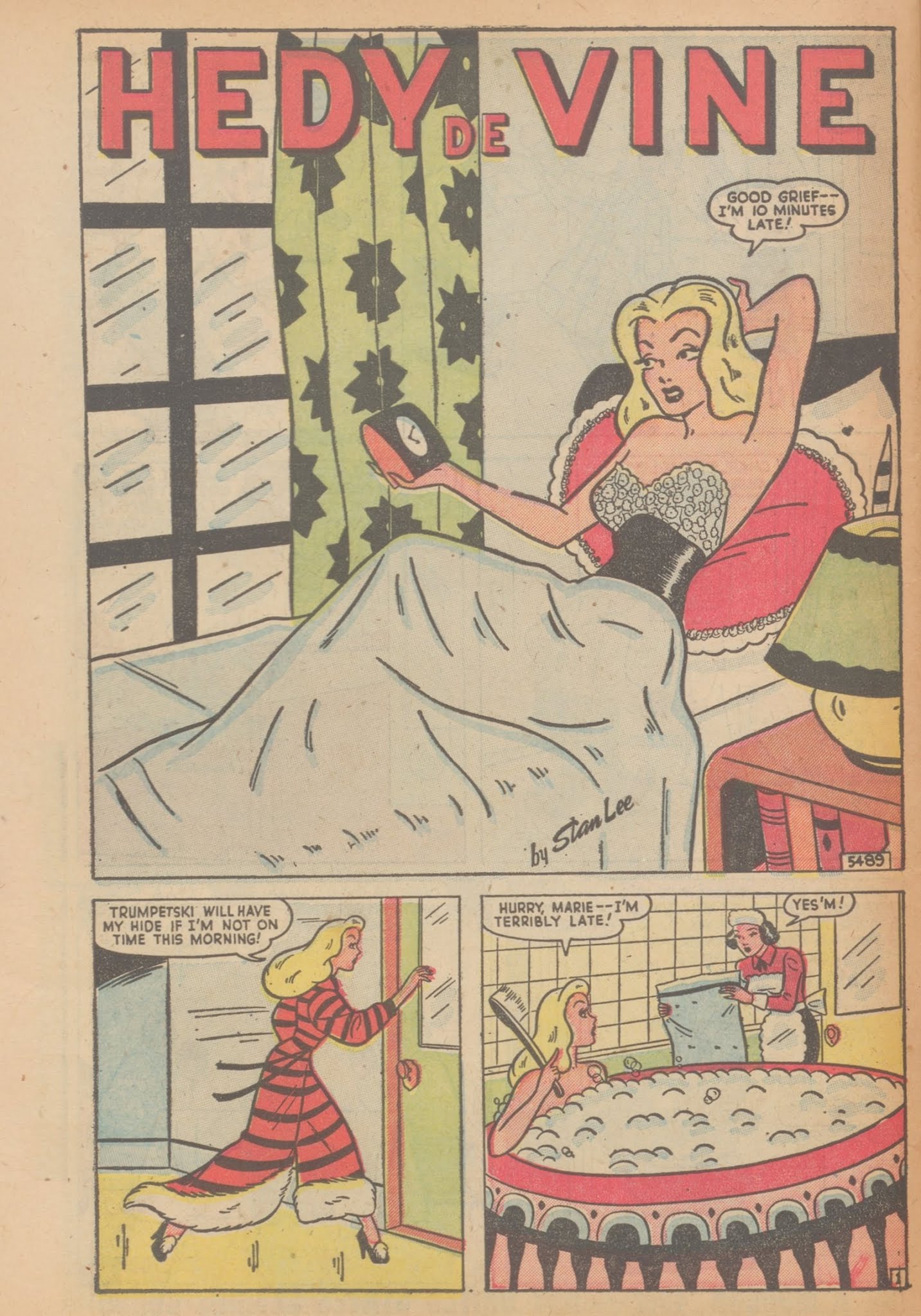 Read online Hedy De Vine Comics comic -  Issue #34 - 42