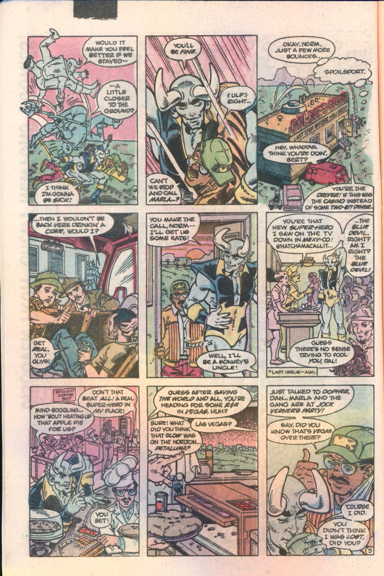 Read online Blue Devil comic -  Issue #6 - 7