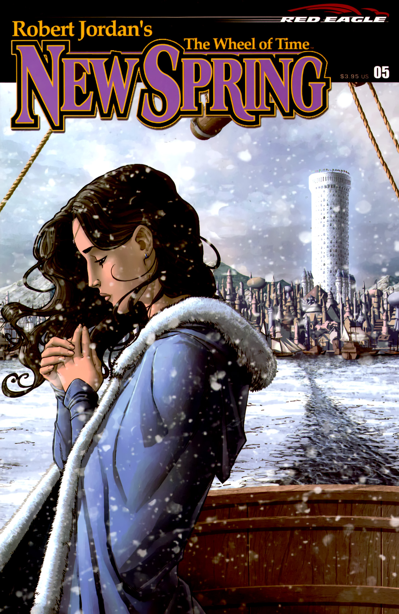 Read online Robert Jordan's The Wheel of Time: New Spring comic -  Issue #5 - 1