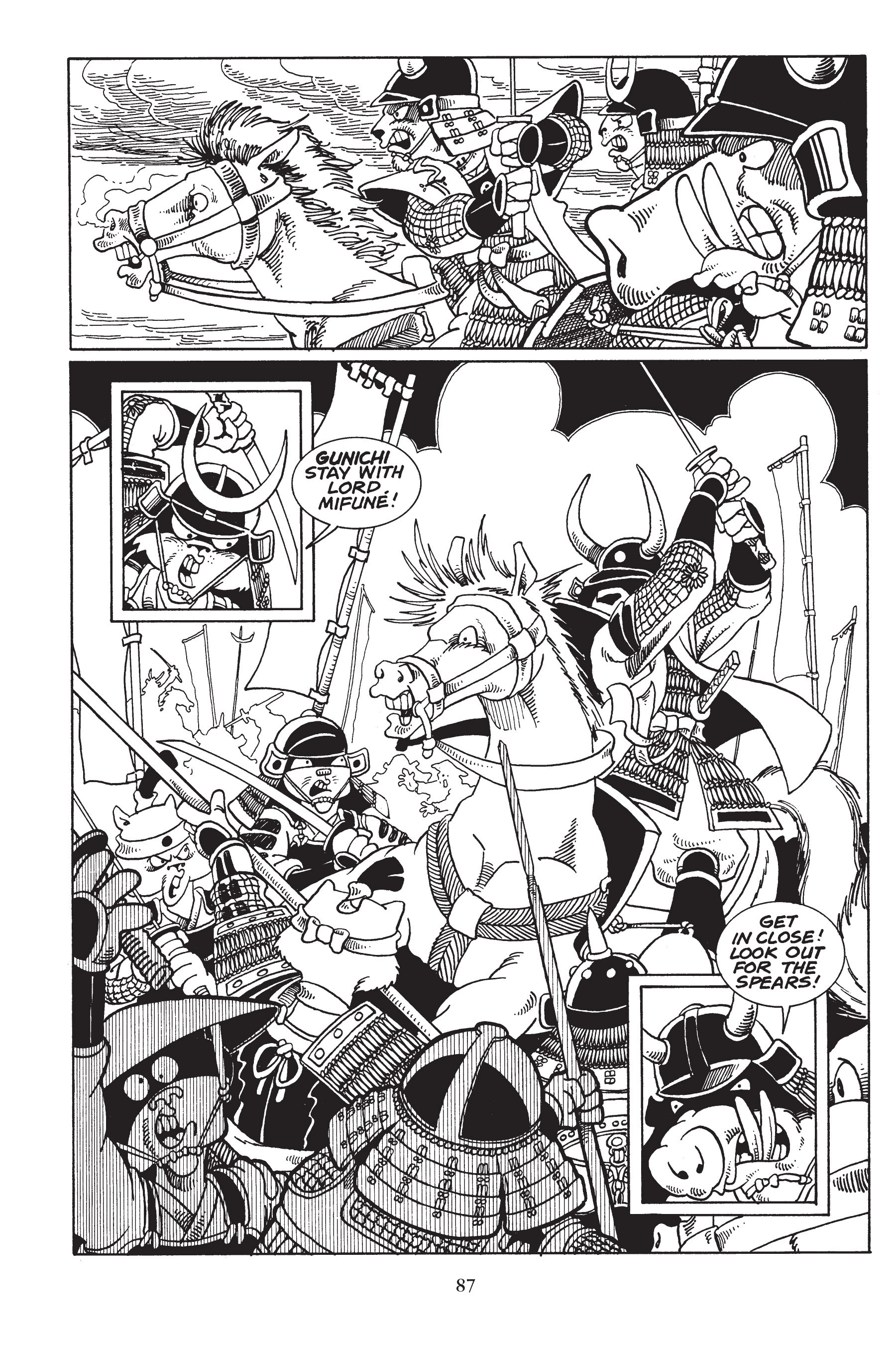 Read online Usagi Yojimbo (1987) comic -  Issue # _TPB 2 - 89