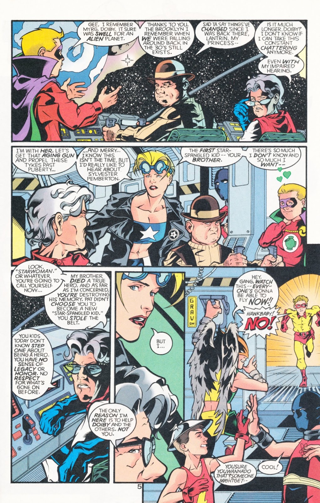 Sins of Youth issue Starwoman & The JSA Jr. - Page 10