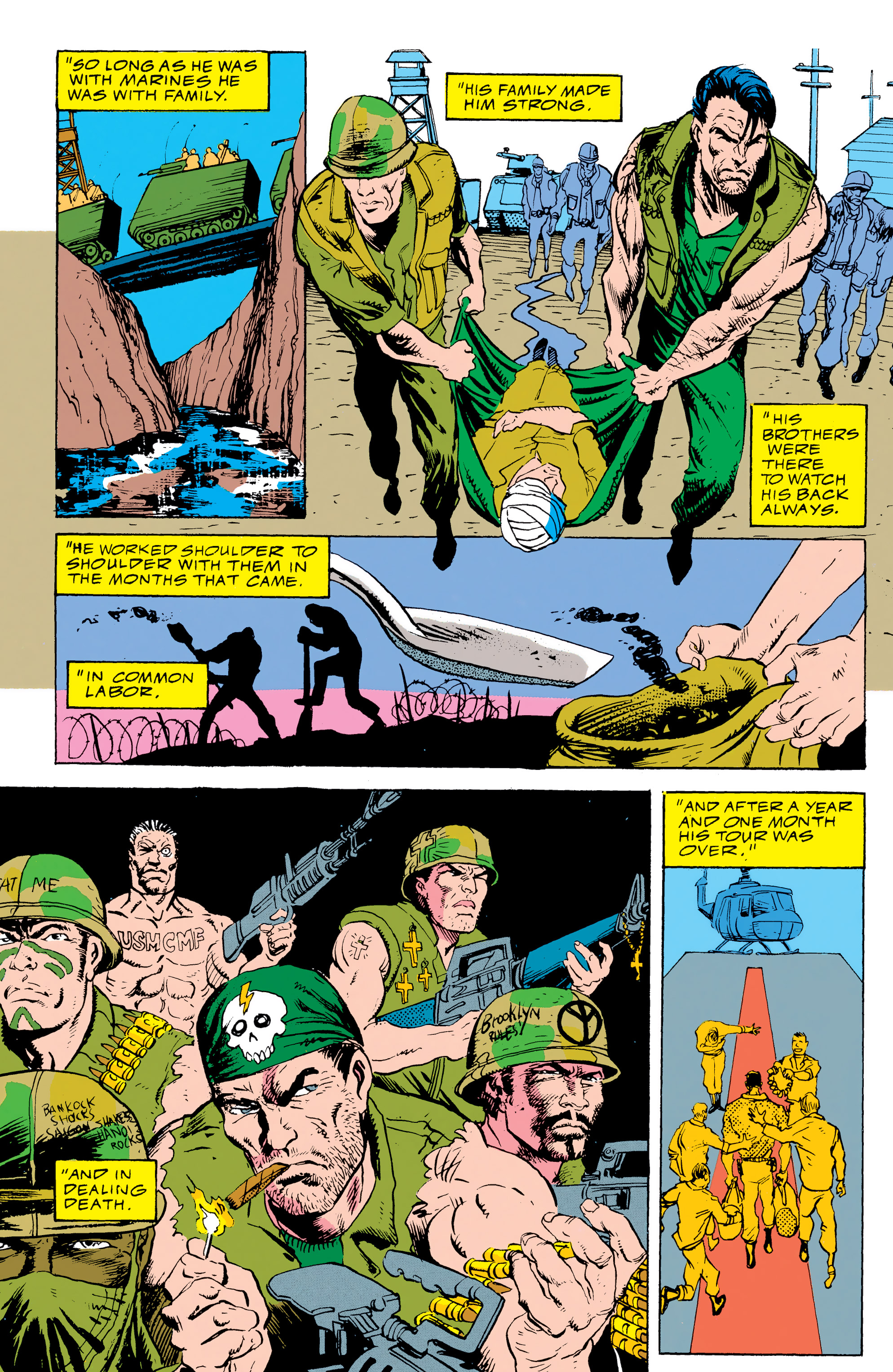 Read online The Punisher Invades the 'Nam comic -  Issue # TPB (Part 2) - 5
