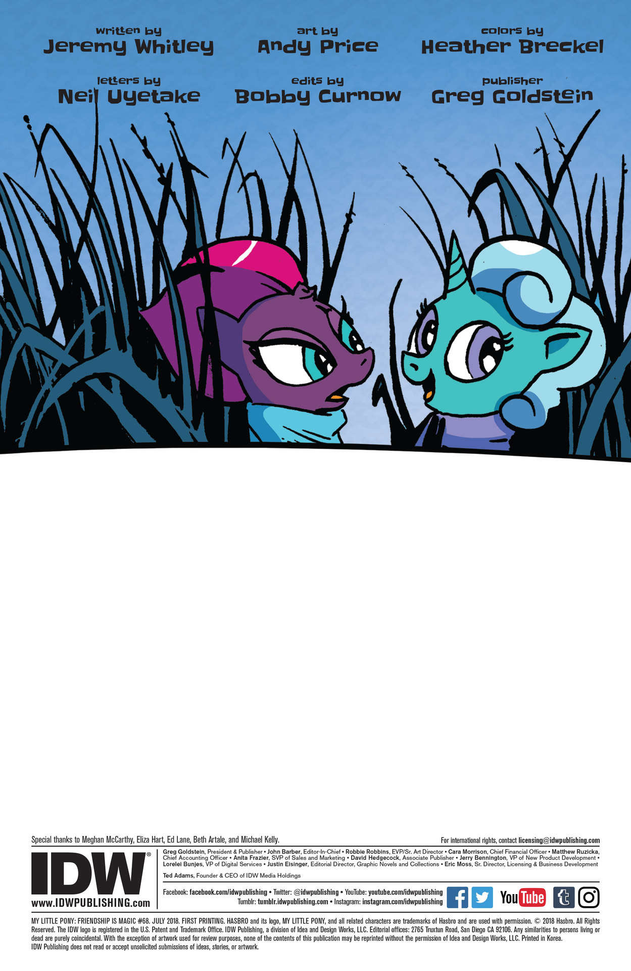 Read online My Little Pony: Friendship is Magic comic -  Issue #68 - 2