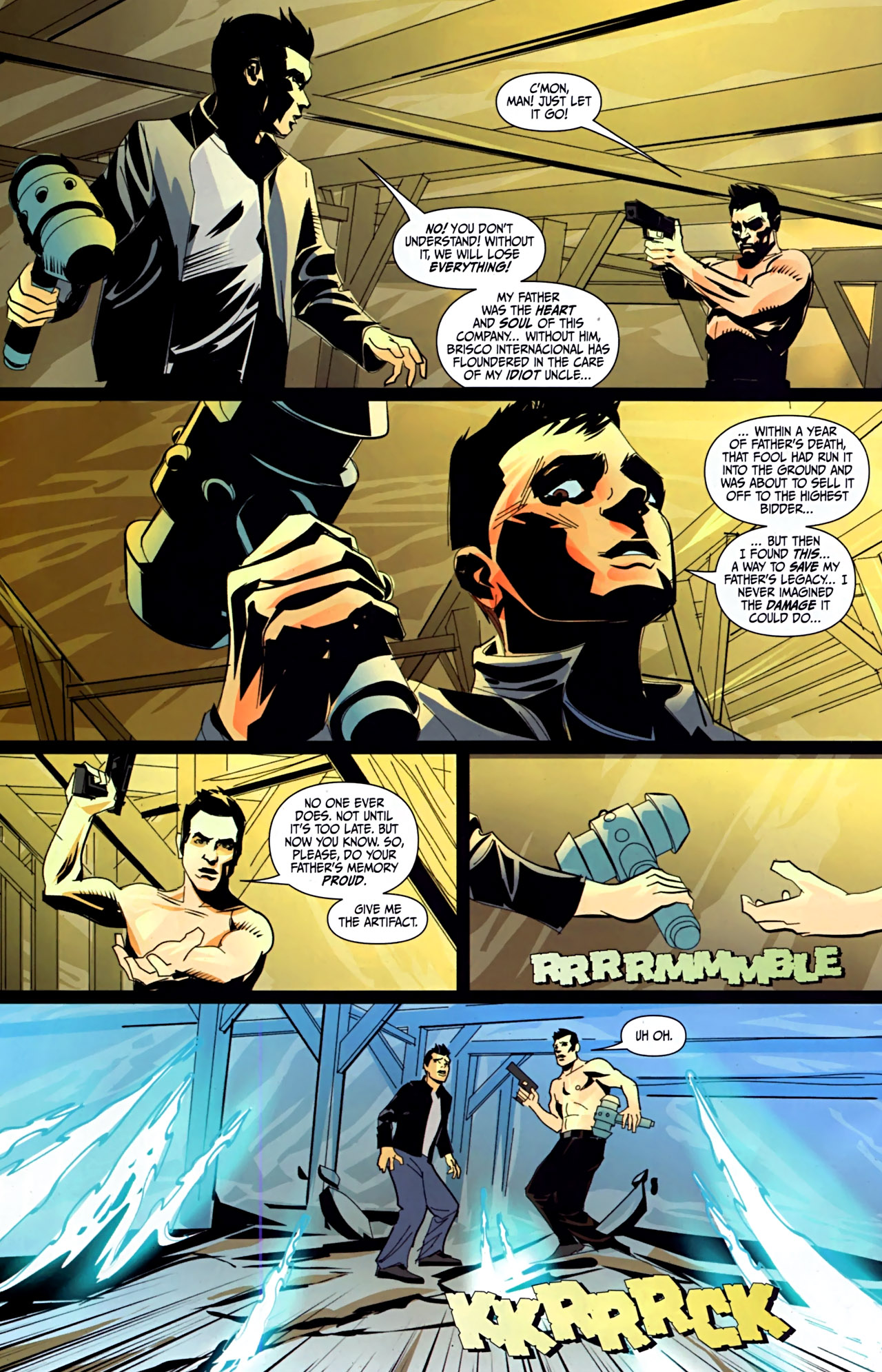 Read online Warehouse 13 comic -  Issue #1 - 20