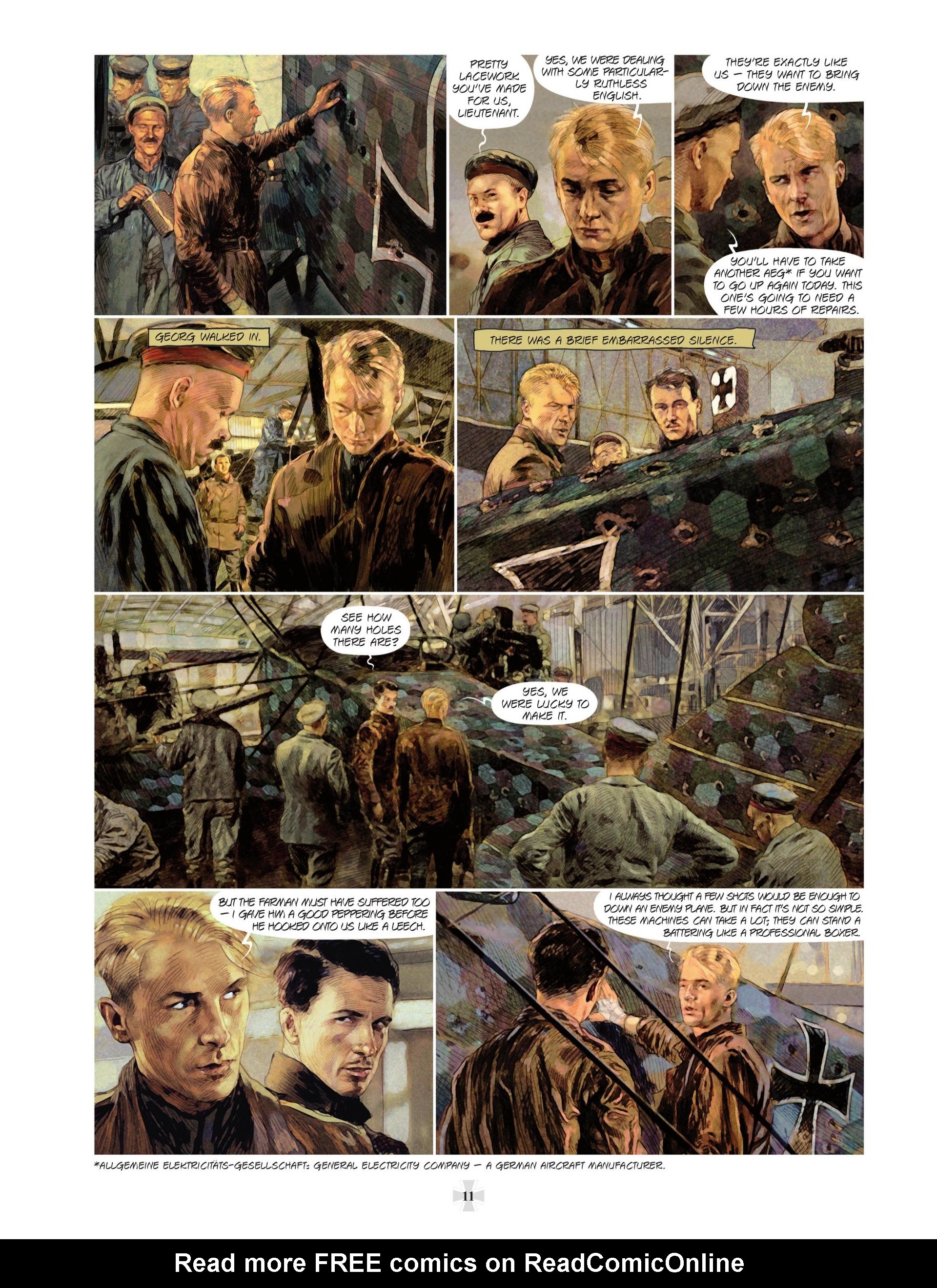Read online Red Baron comic -  Issue #2 - 13