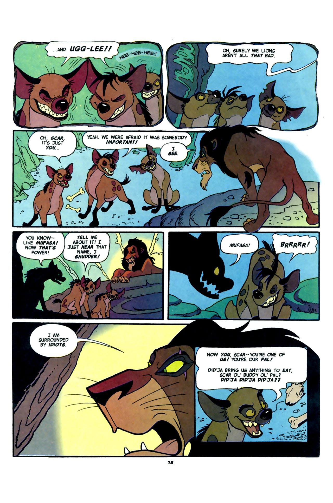 Read online Disney's The Lion King comic -  Issue #1 - 20