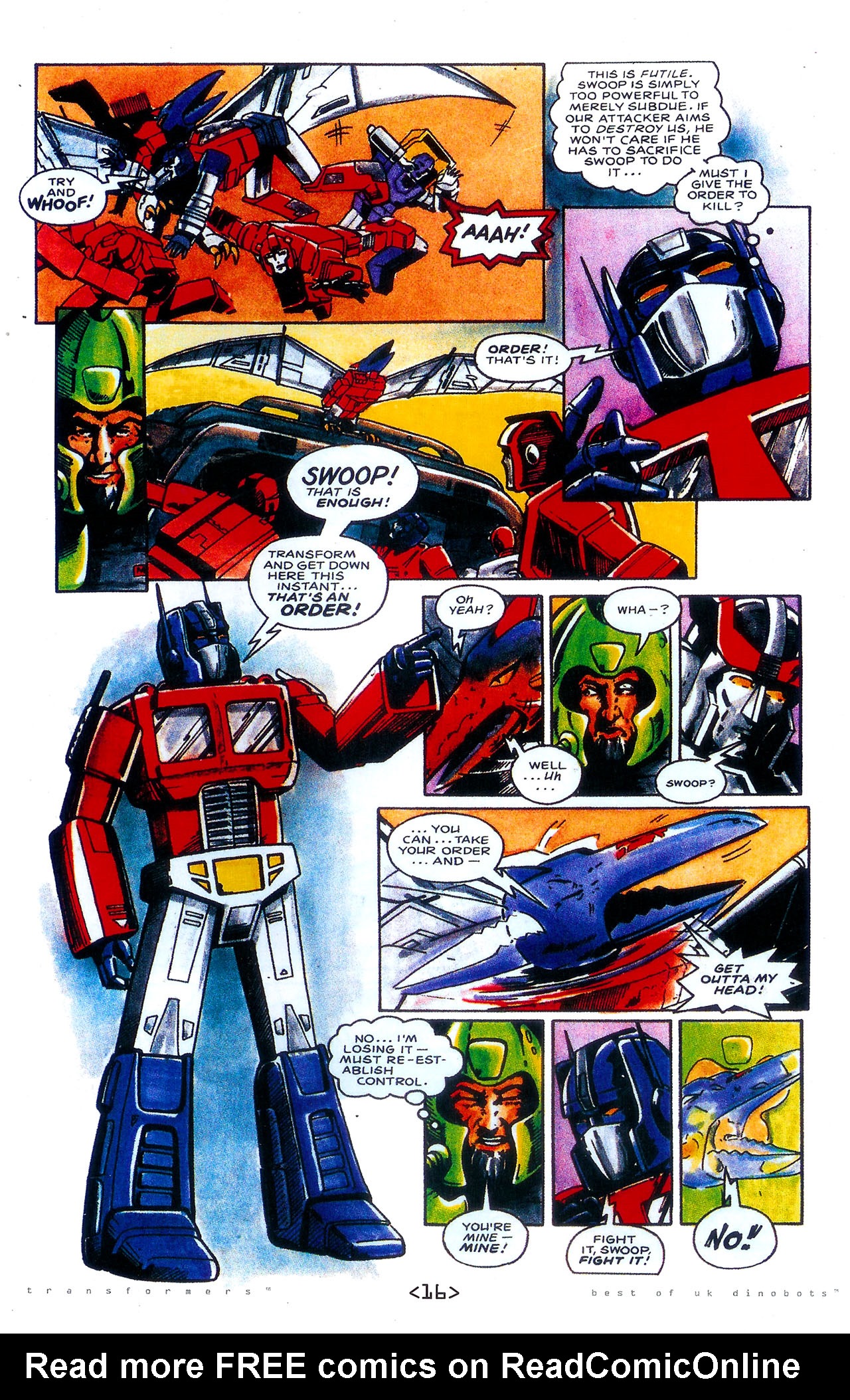 Read online The Transformers: Best of UK: Dinobots comic -  Issue #1 - 19