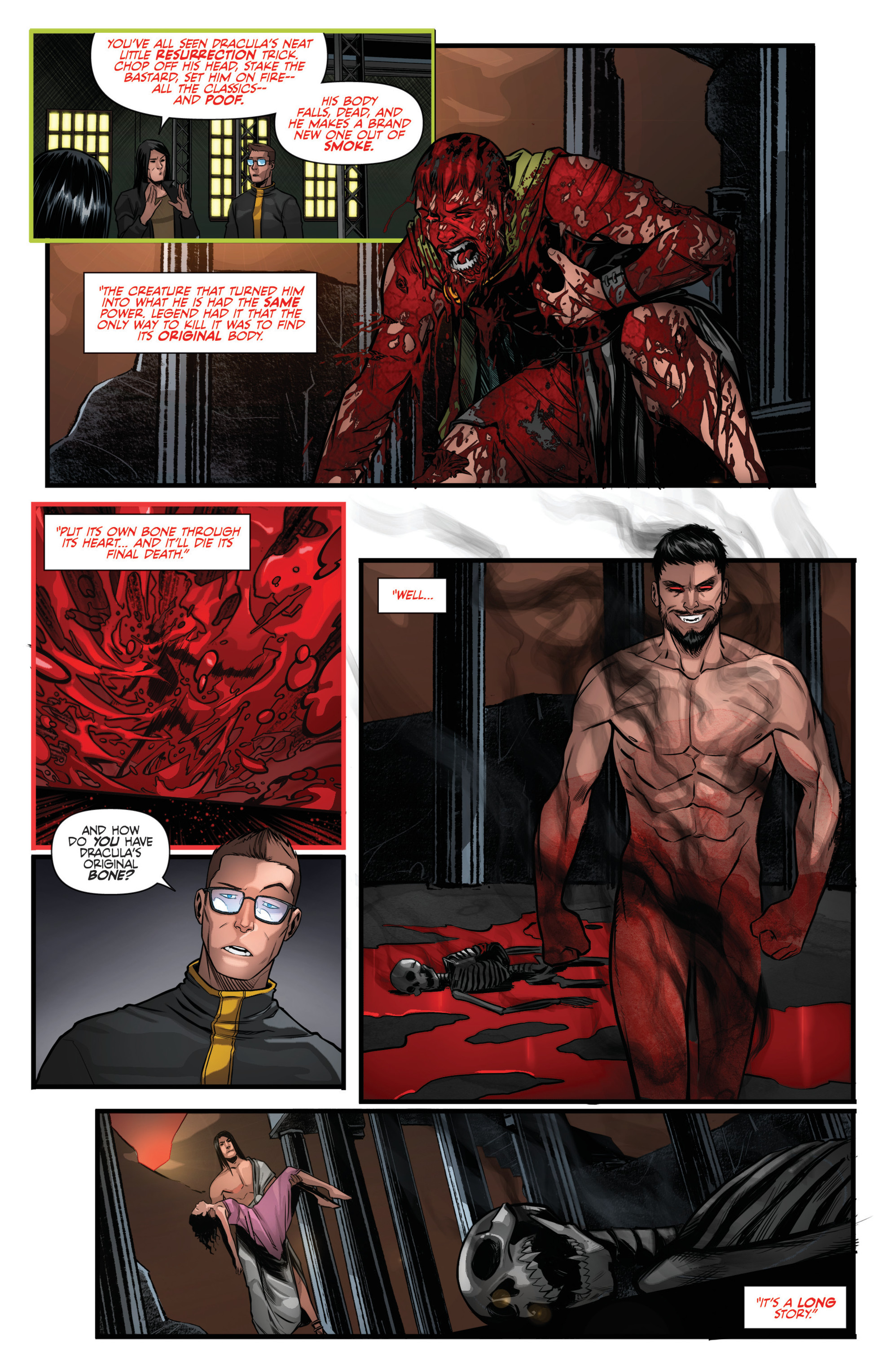 Read online Grimm Fairy Tales presents Van Helsing vs. Dracula comic -  Issue #4 - 15