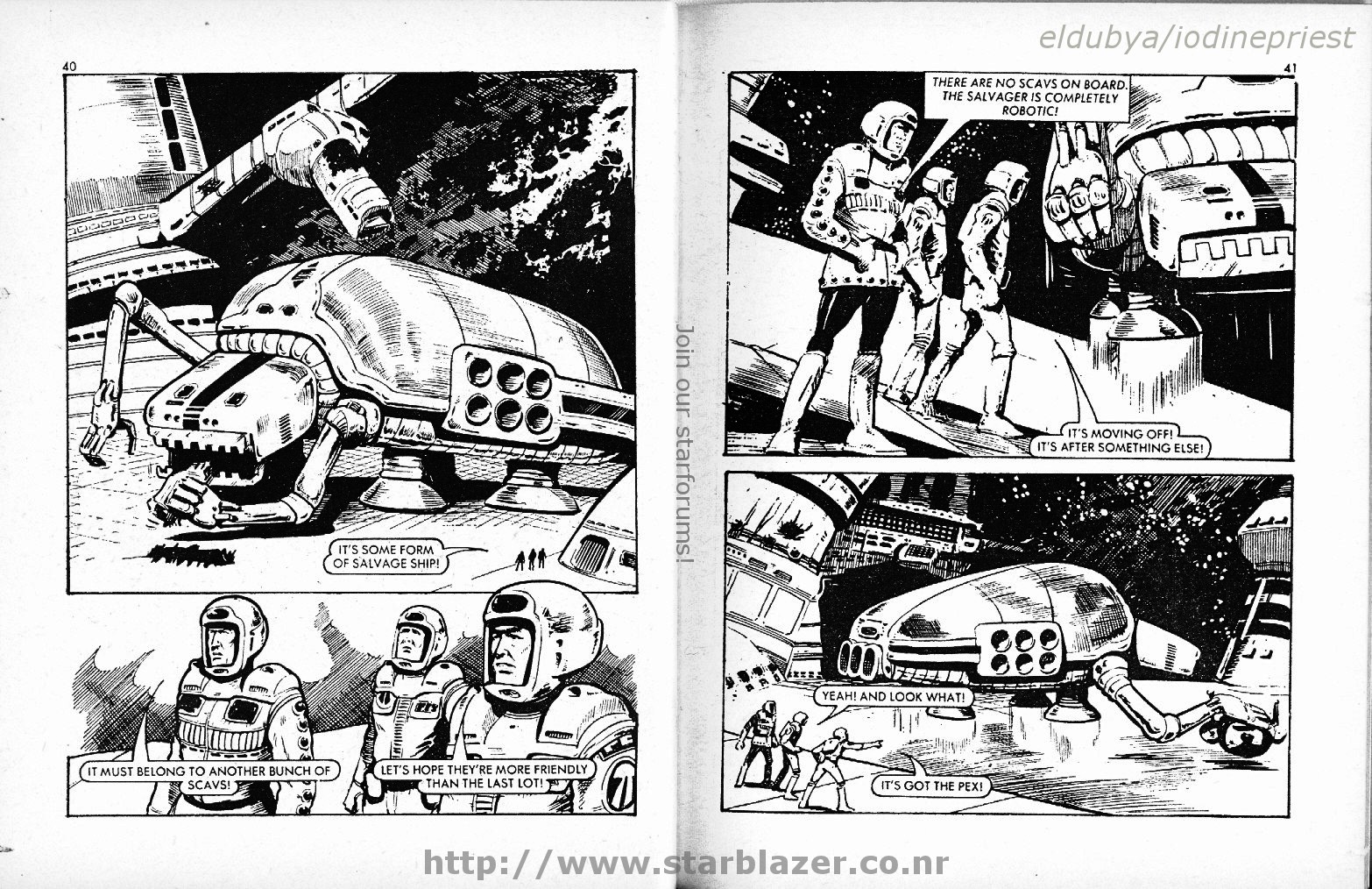 Read online Starblazer comic -  Issue #136 - 22