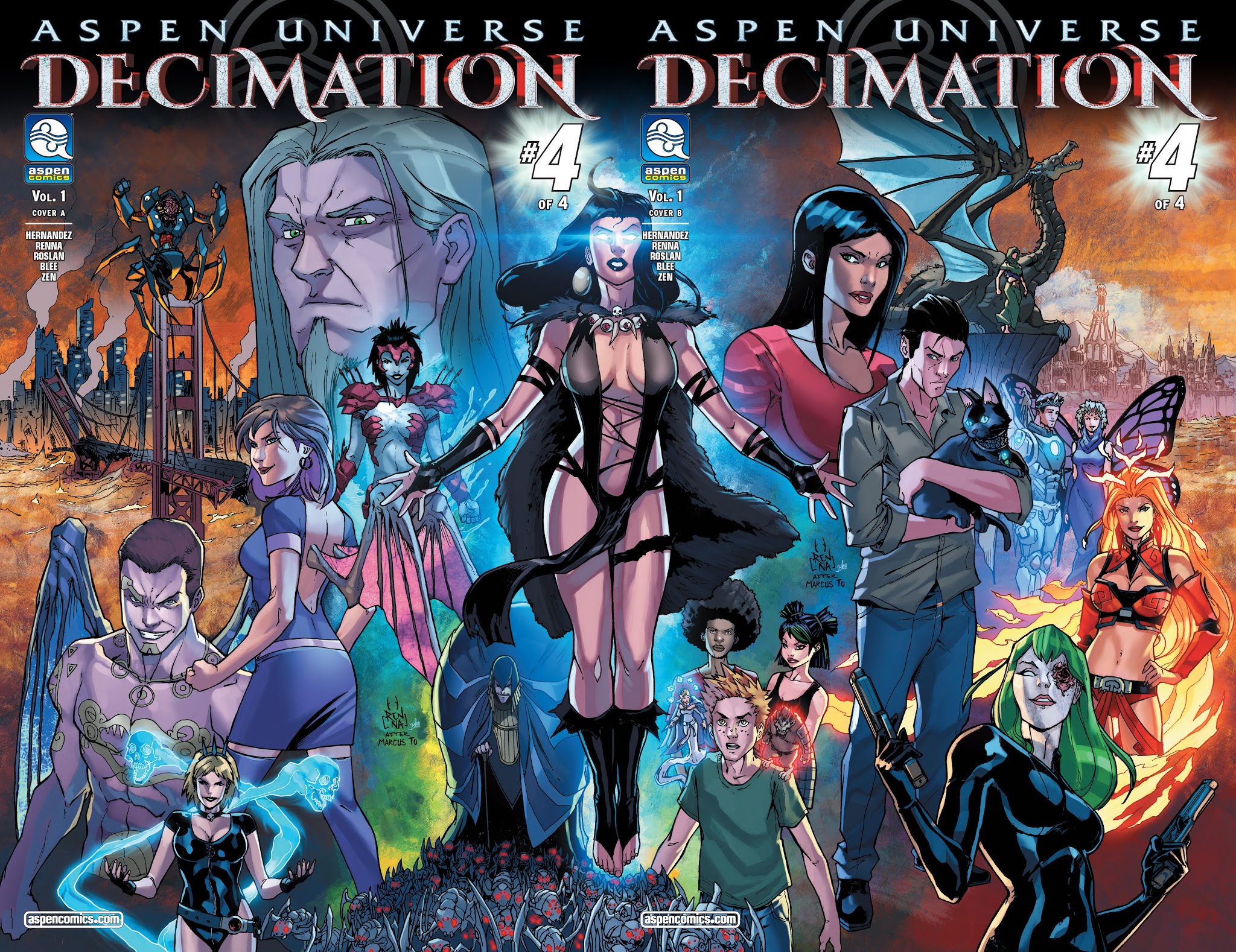 Read online Aspen Universe: Decimation comic -  Issue #4 - 2