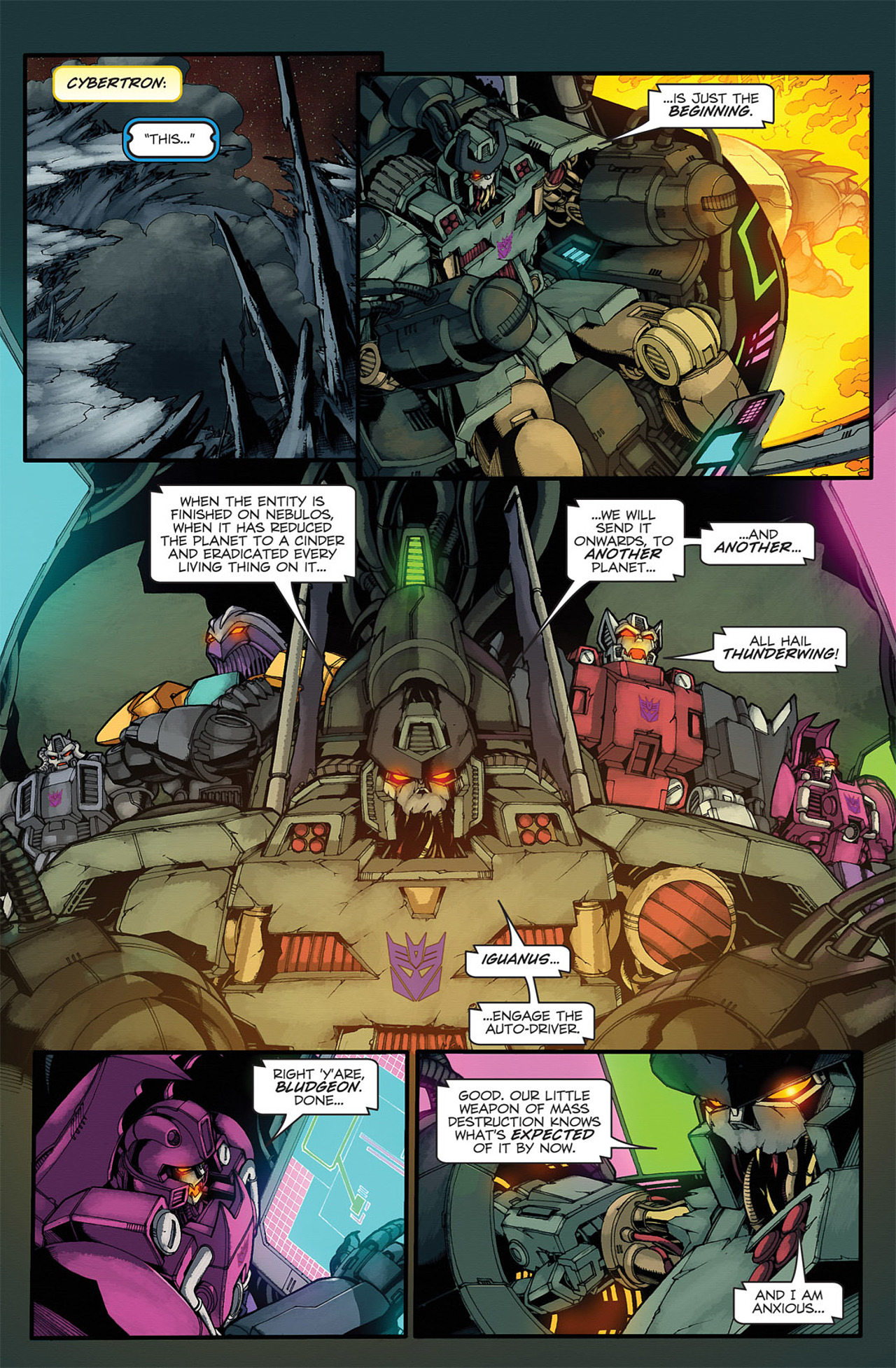Read online The Transformers: Stormbringer comic -  Issue #3 - 6