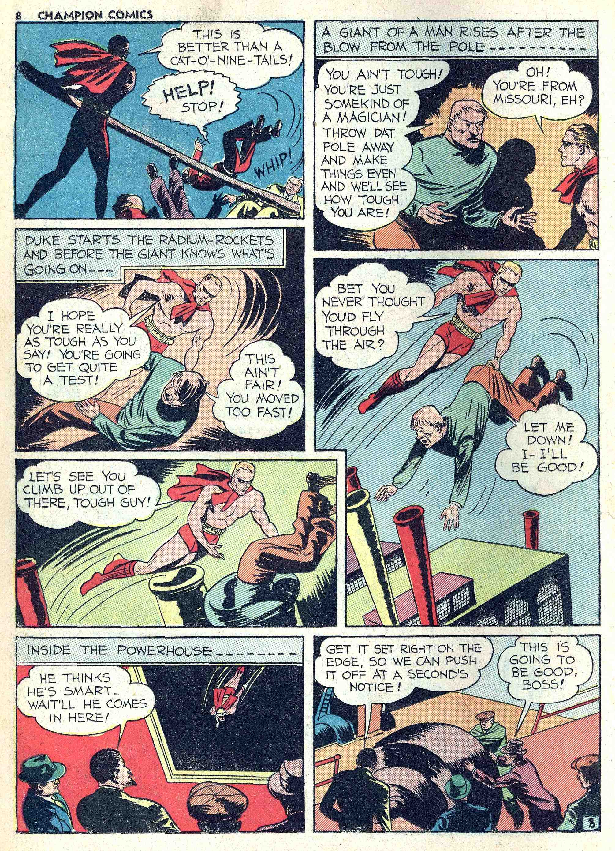 Read online Champion Comics comic -  Issue #9 - 10
