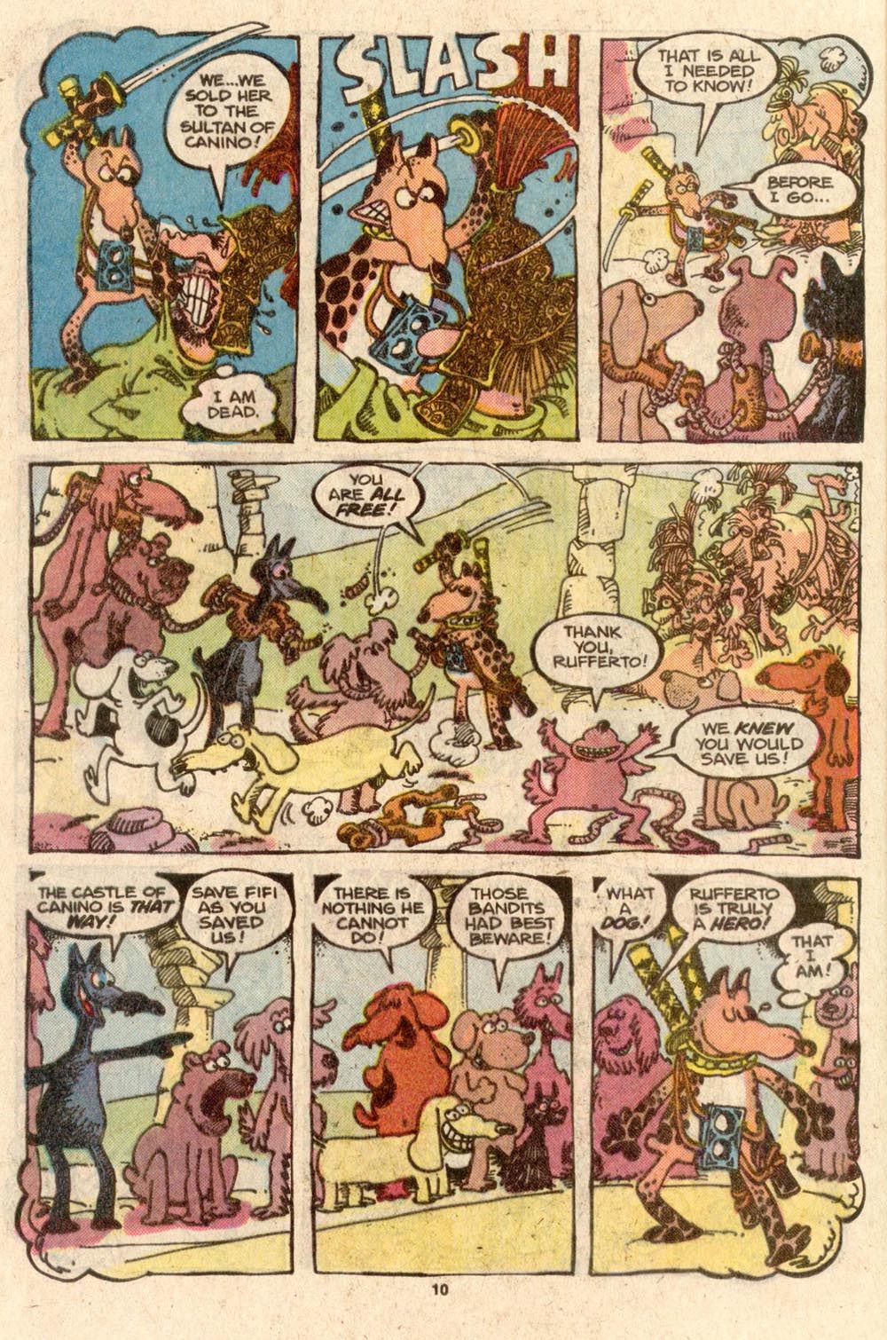 Read online Sergio Aragonés Groo the Wanderer comic -  Issue #44 - 10