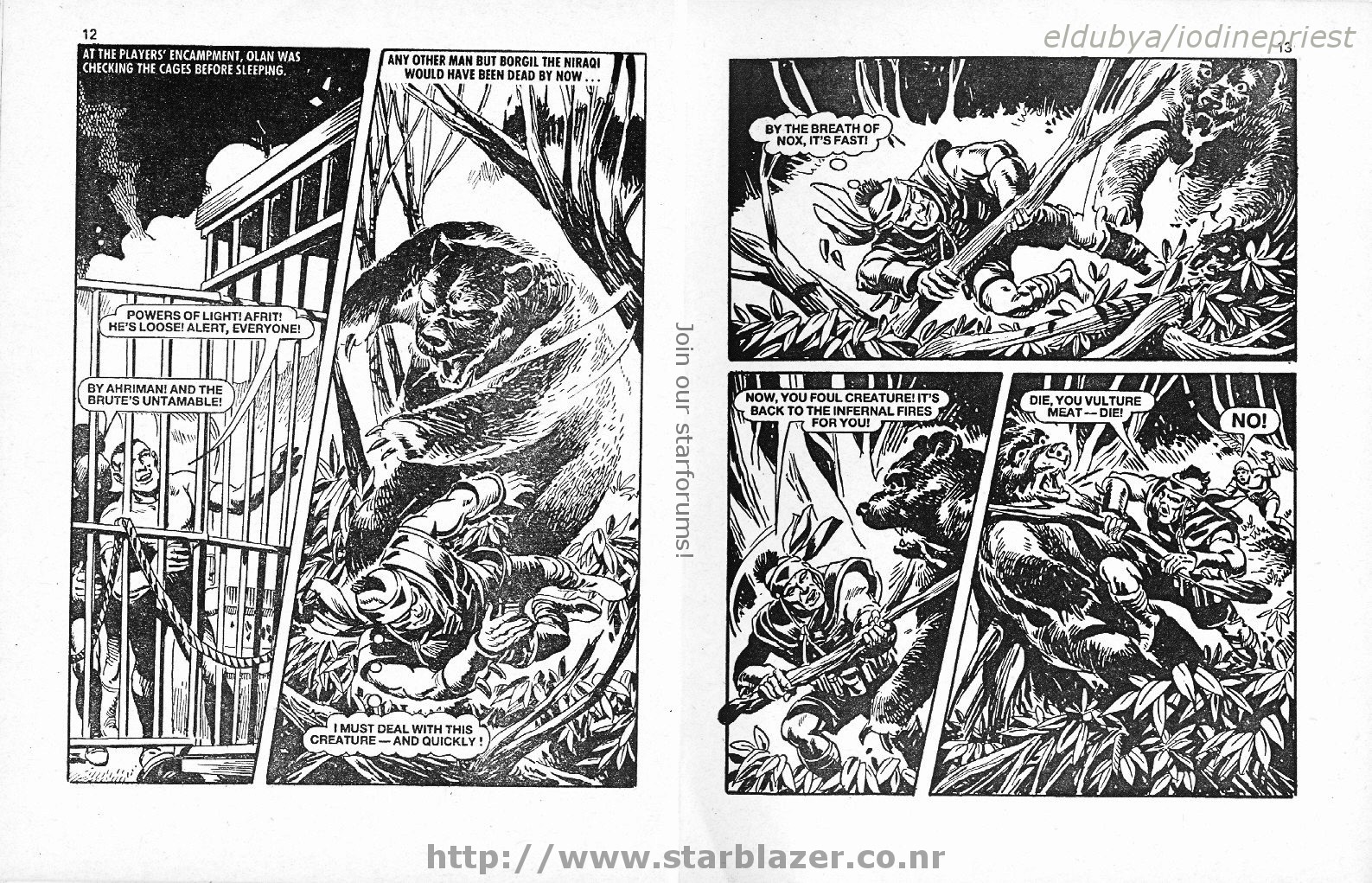 Read online Starblazer comic -  Issue #193 - 8