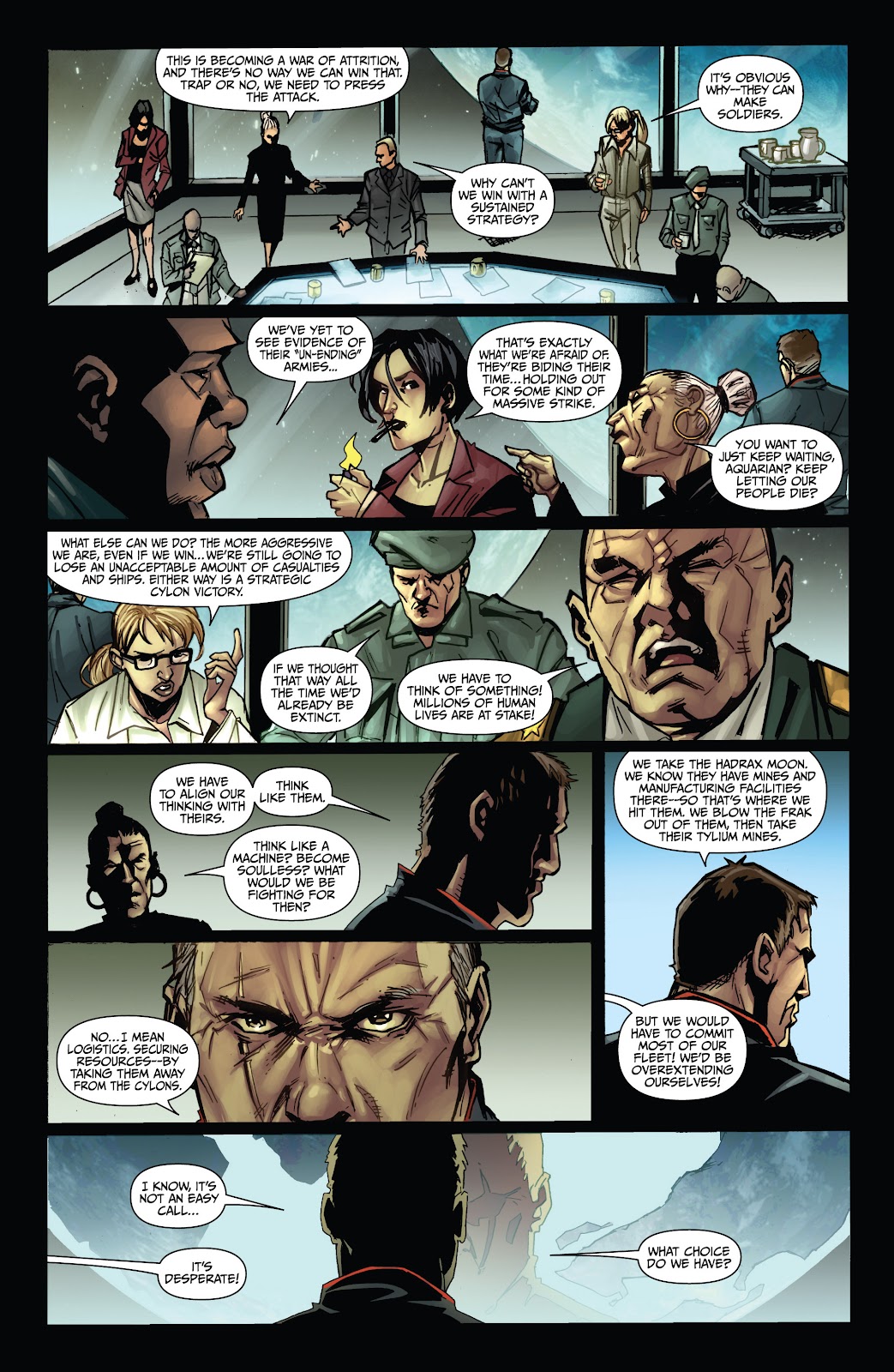 Battlestar Galactica: Cylon War issue 4 - Page 9