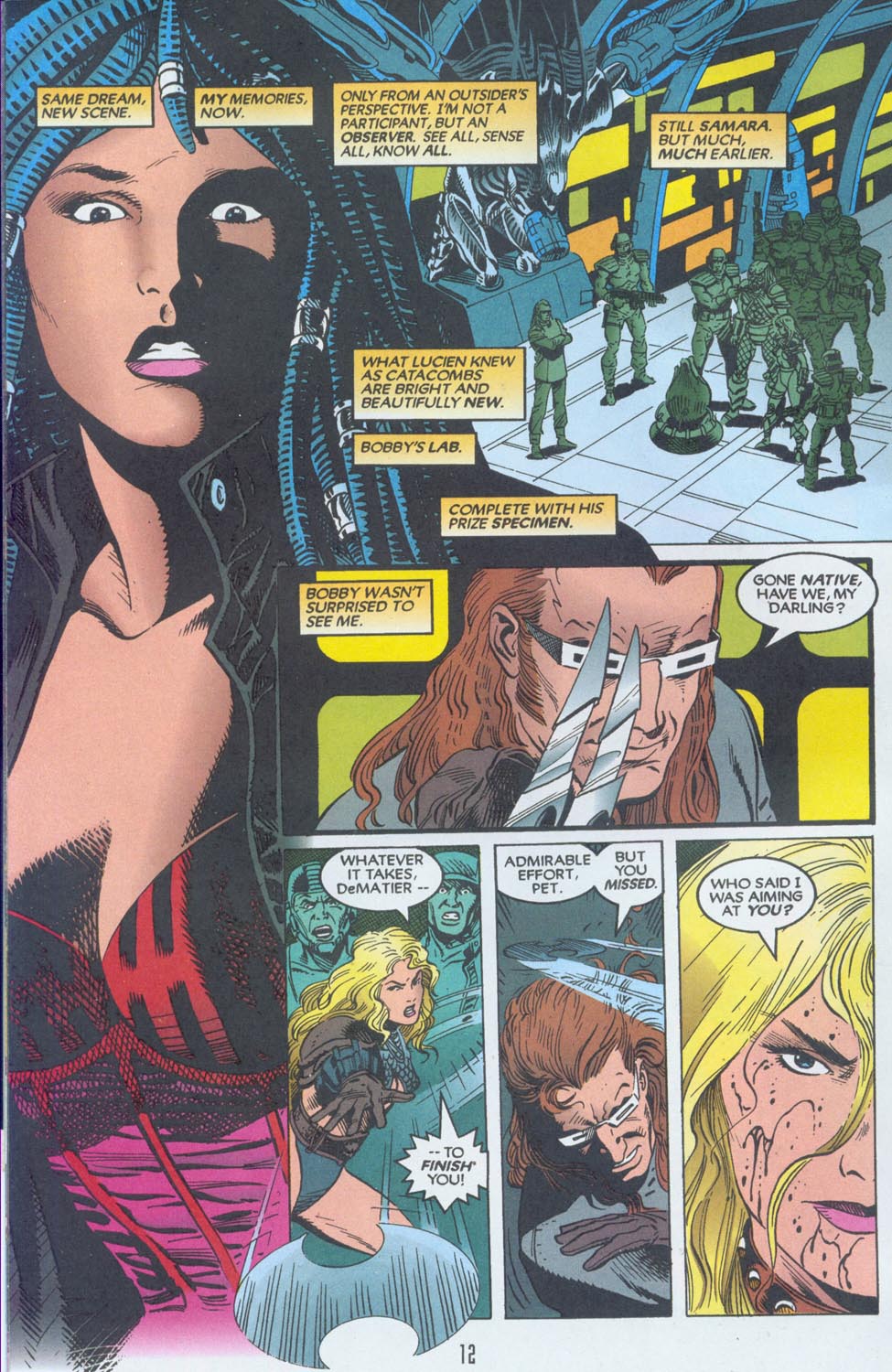 Read online Aliens/Predator: The Deadliest of the Species comic -  Issue #12 - 14