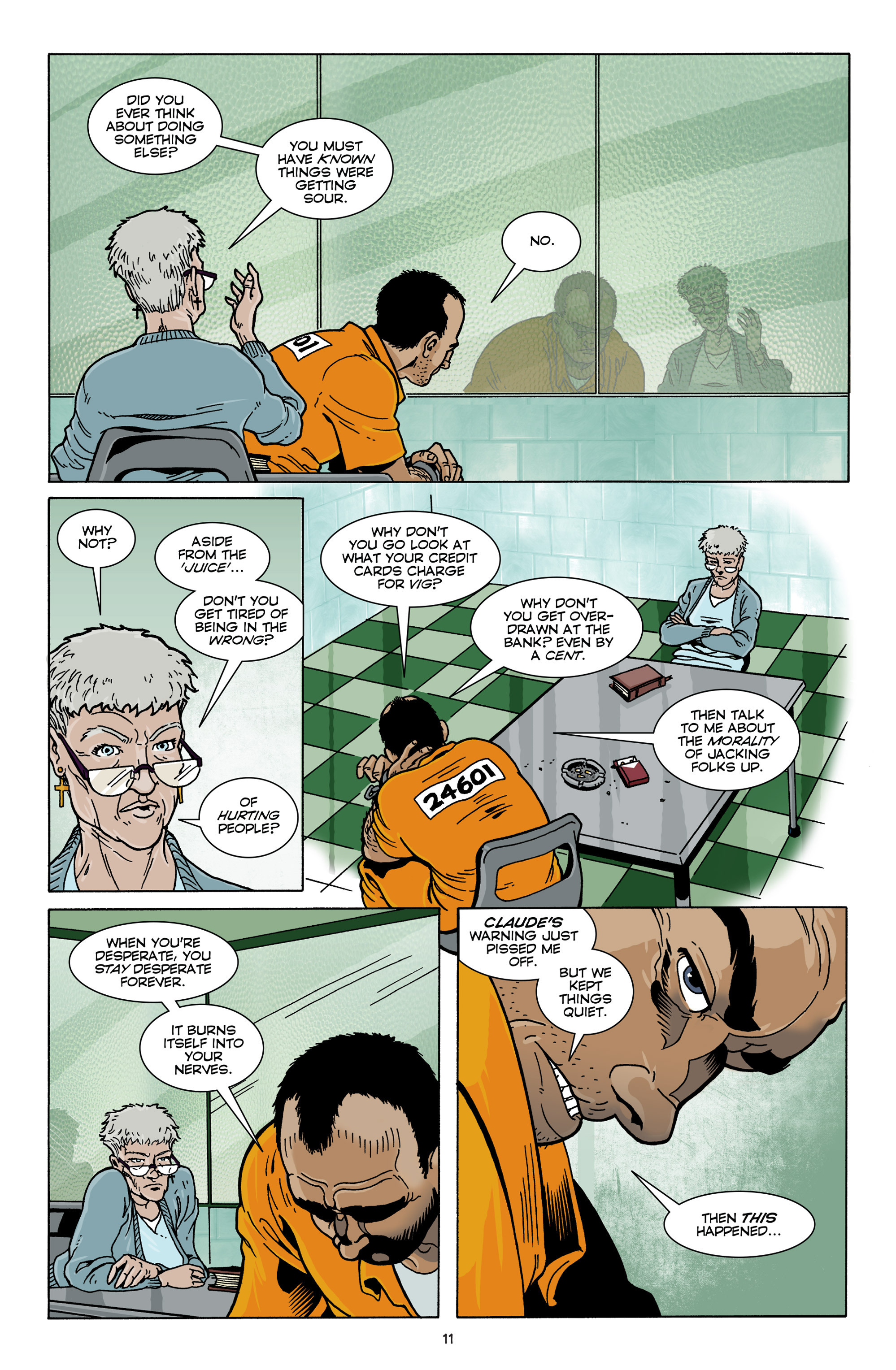 Read online Unmasked comic -  Issue #3 - 13