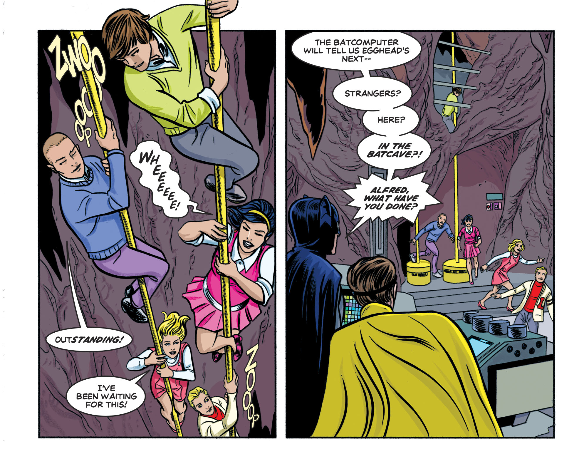 Read online Batman '66 Meets the Legion of Super-Heroes comic -  Issue #1 - 6