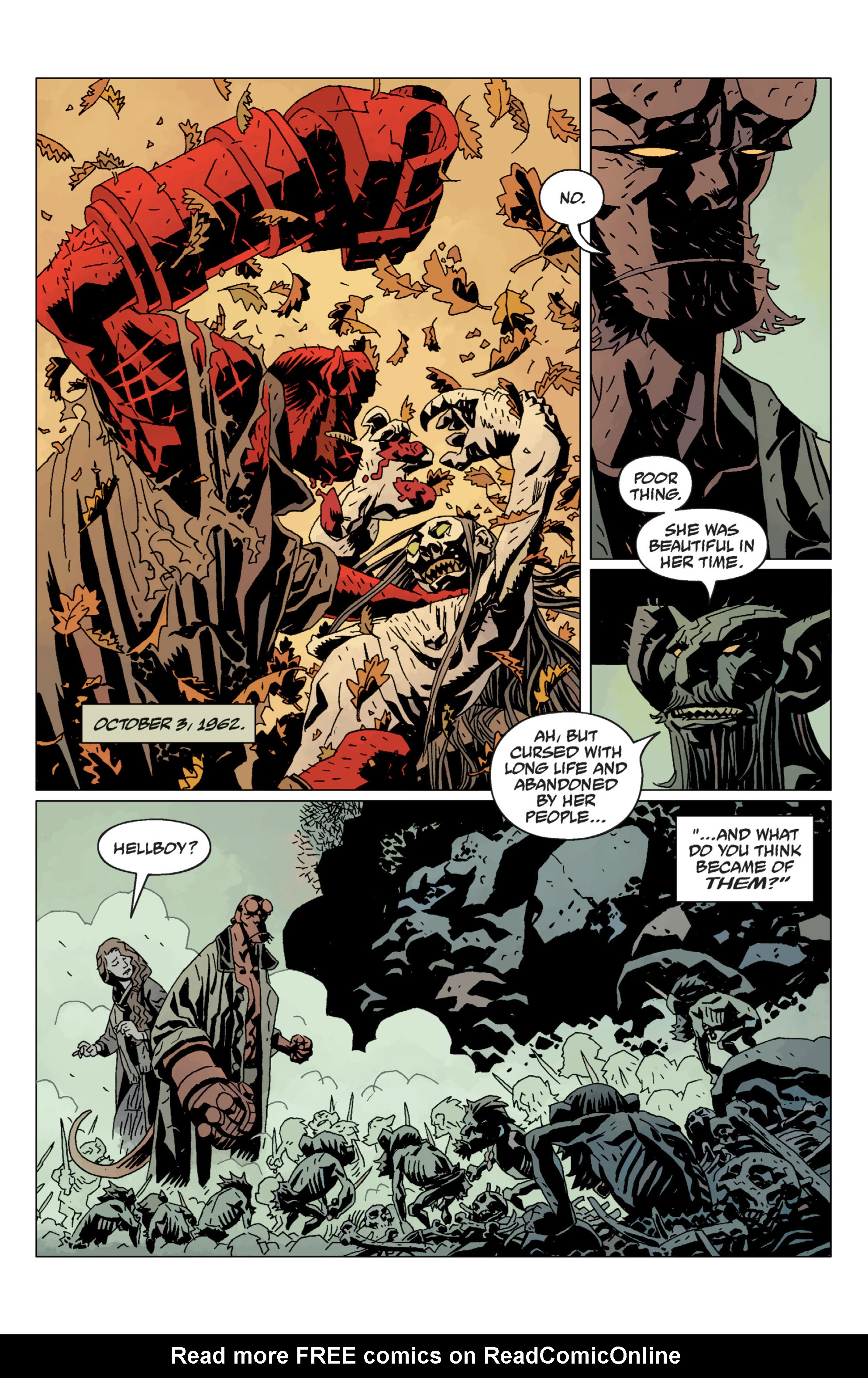 Read online Hellboy comic -  Issue #9 - 85