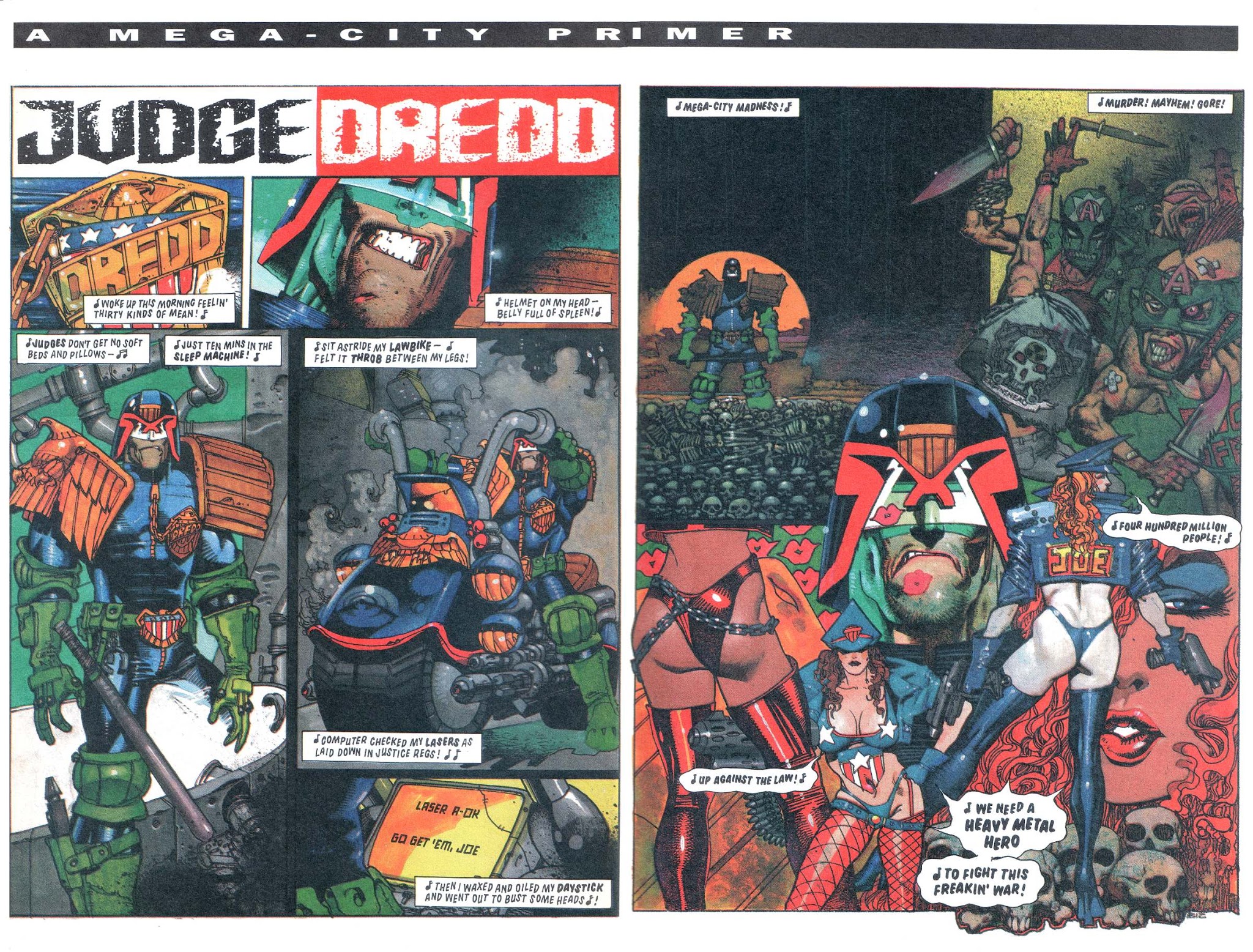 Read online Judge Dredd: The Megazine comic -  Issue #14 - 36