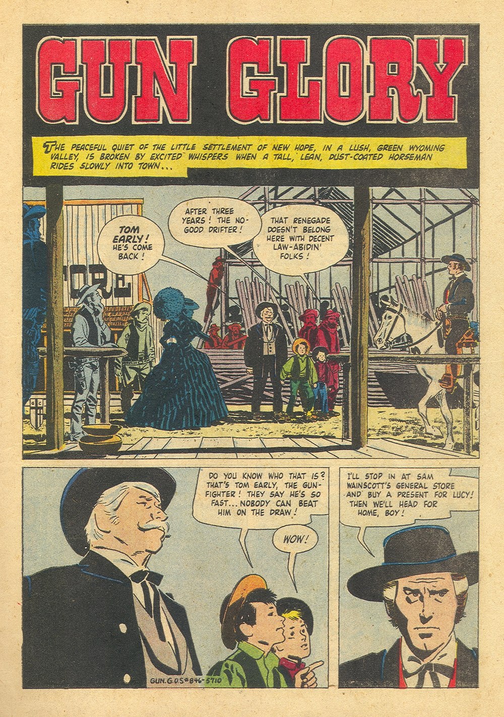 Read online Four Color Comics comic -  Issue #846 - 3