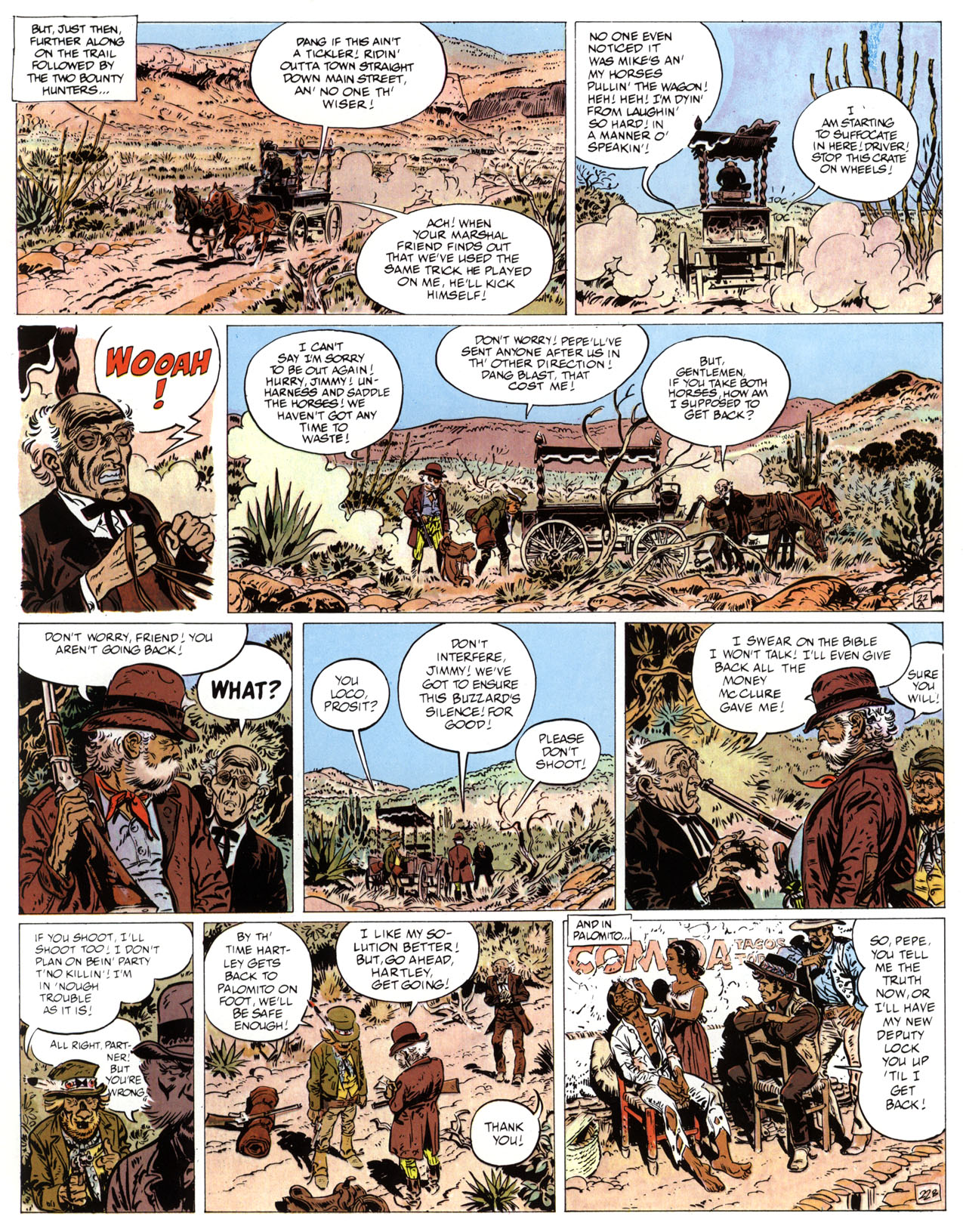 Read online Epic Graphic Novel: Marshal Blueberry comic -  Issue # TPB - 26
