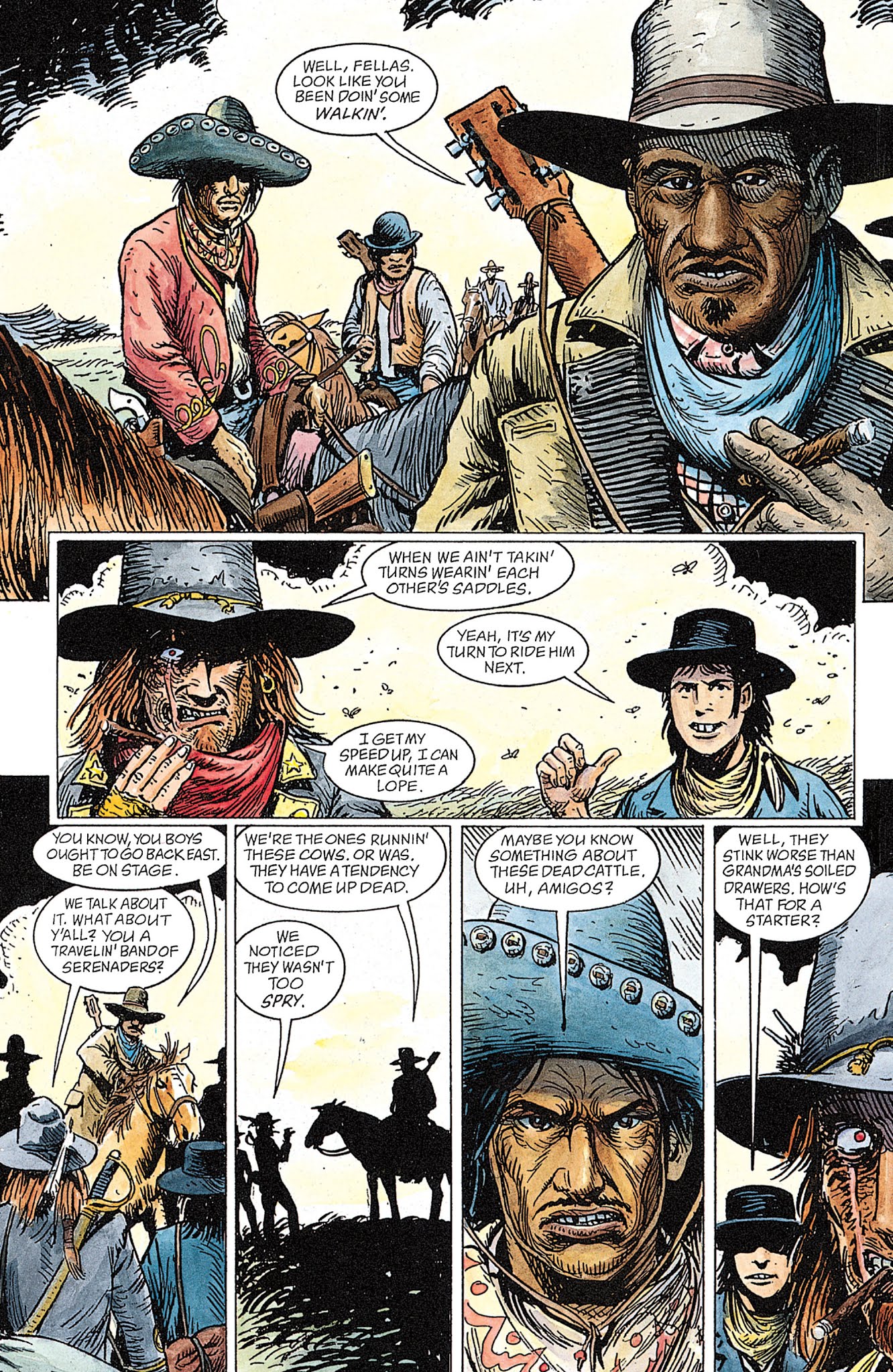 Read online Jonah Hex: Shadows West comic -  Issue # TPB (Part 3) - 1