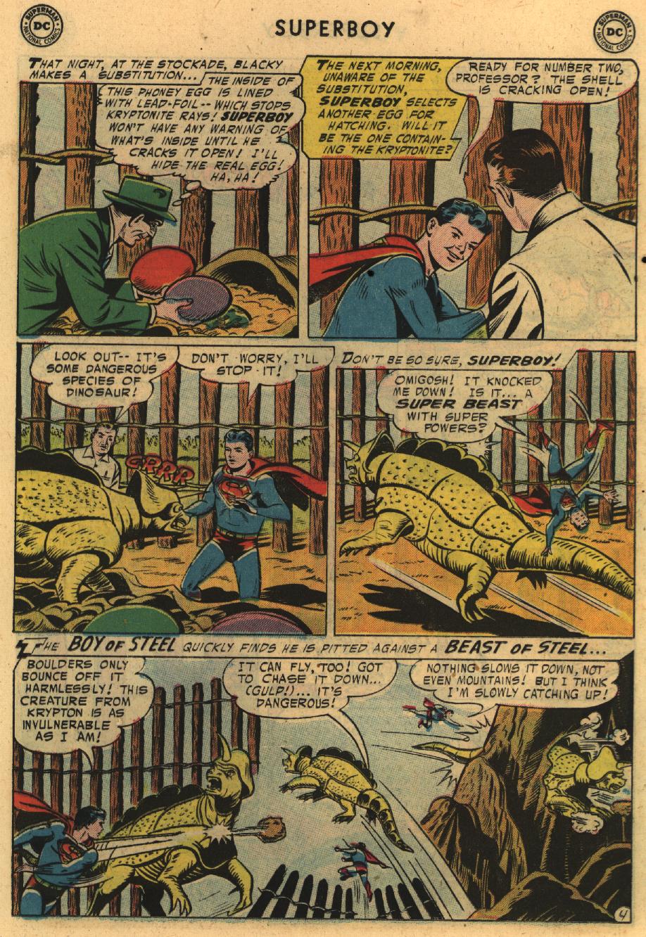 Read online Superboy (1949) comic -  Issue #53 - 16