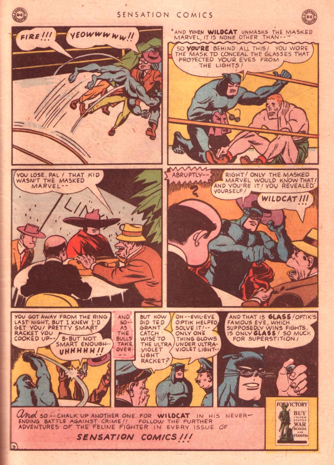 Read online Sensation (Mystery) Comics comic -  Issue #35 - 49