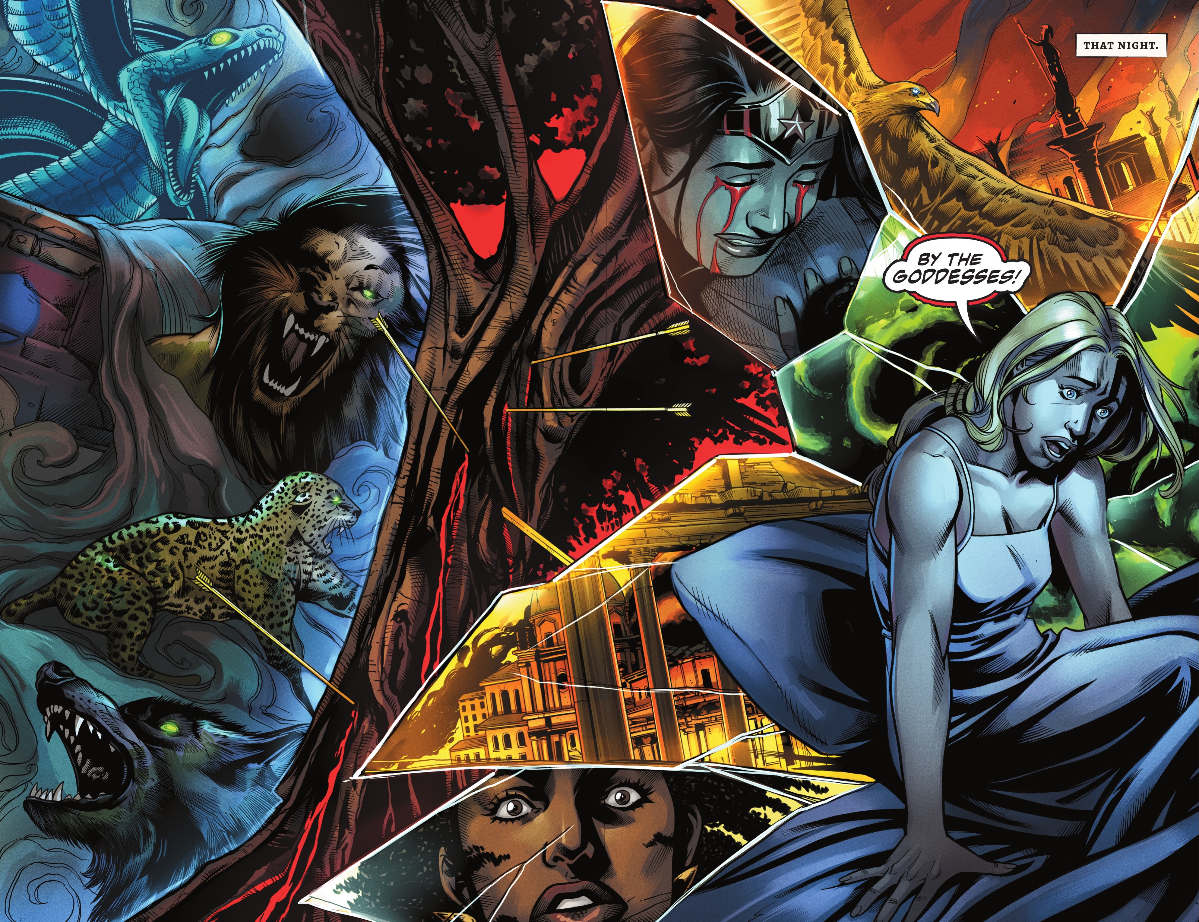 Read online Nubia & the Amazons comic -  Issue #1 - 21