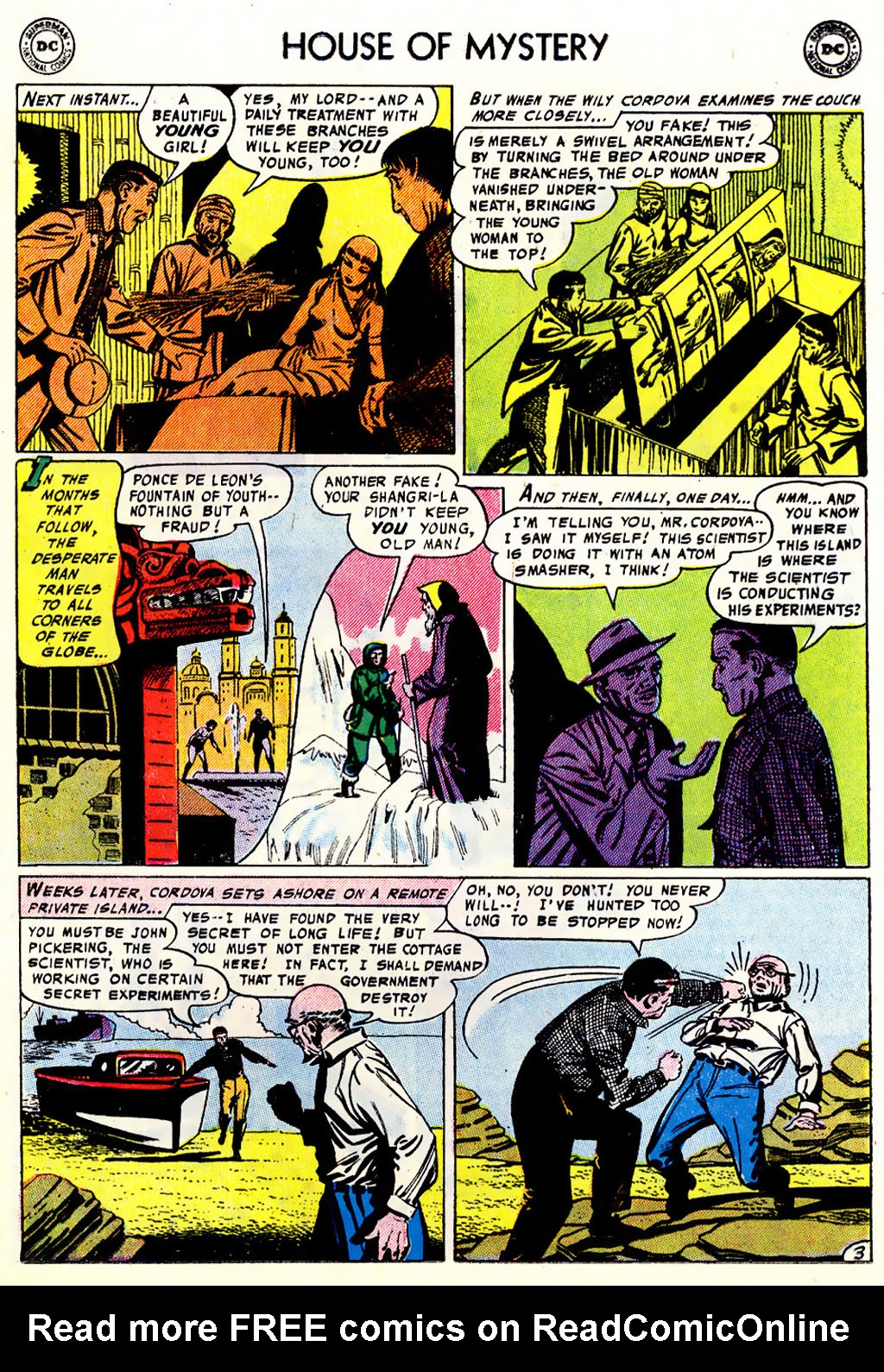 Read online House of Mystery (1951) comic -  Issue #57 - 21